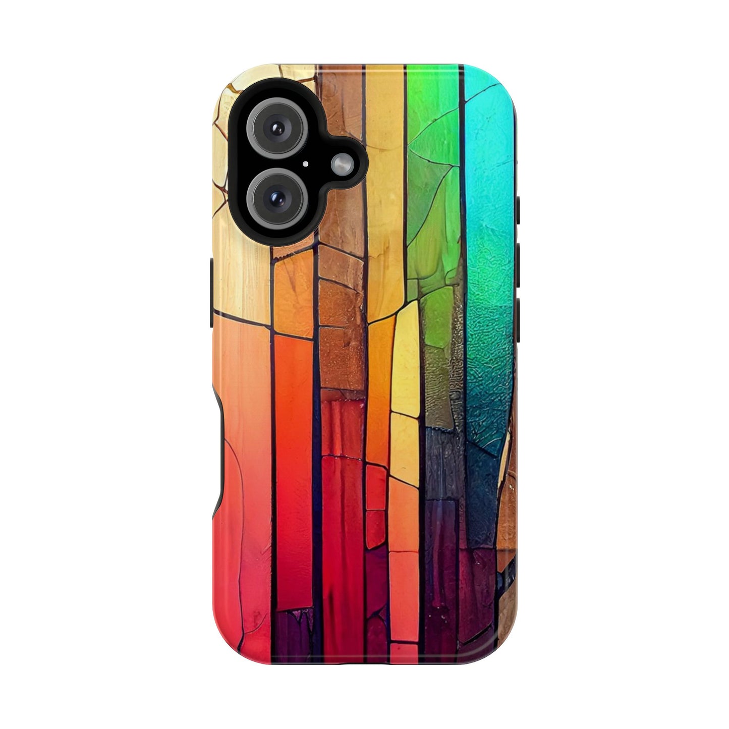 Stained Glass Design MagSafe Case for iPhone