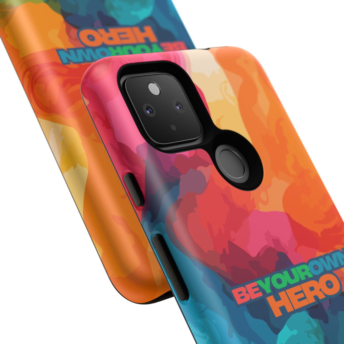 Be Your Own Hero: Tough Case for iPhone, Samsung Galaxy and Google Pixel