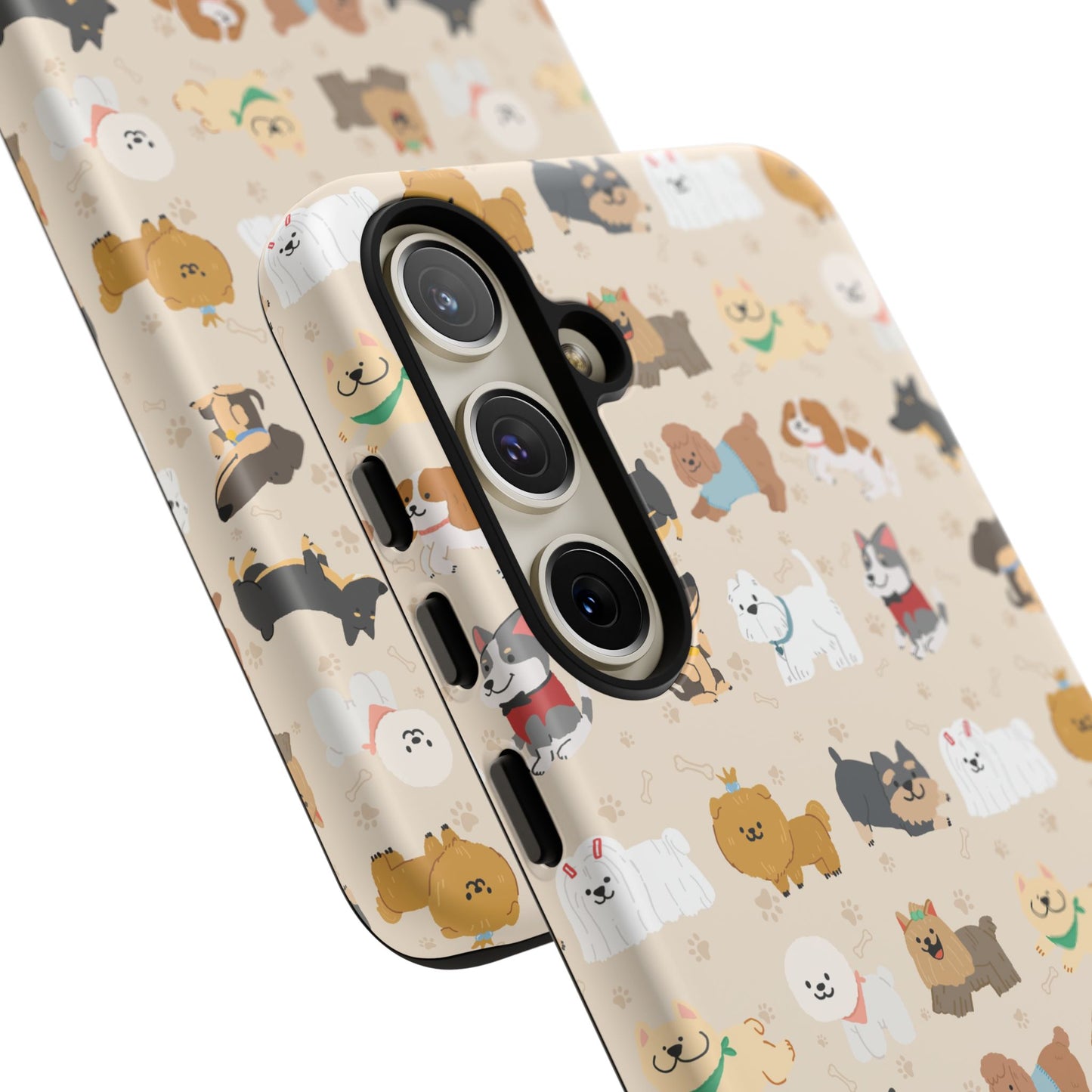 Cute Dogs: Tough Case for iPhone, Samsung Galaxy and Google Pixel devices