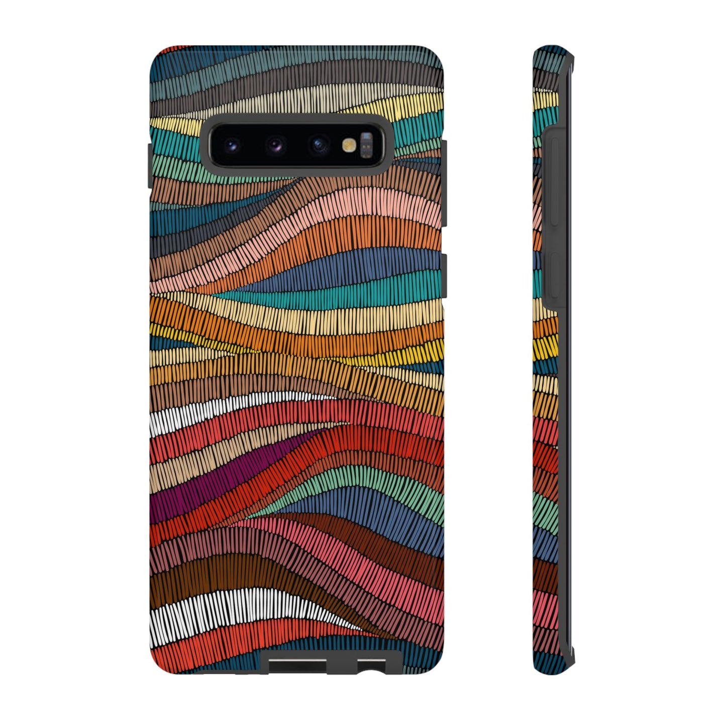 Threaded Harmony: Tapestry-inspired Phone Case for iPhone, Samsung Galaxy and Google Pixel devices