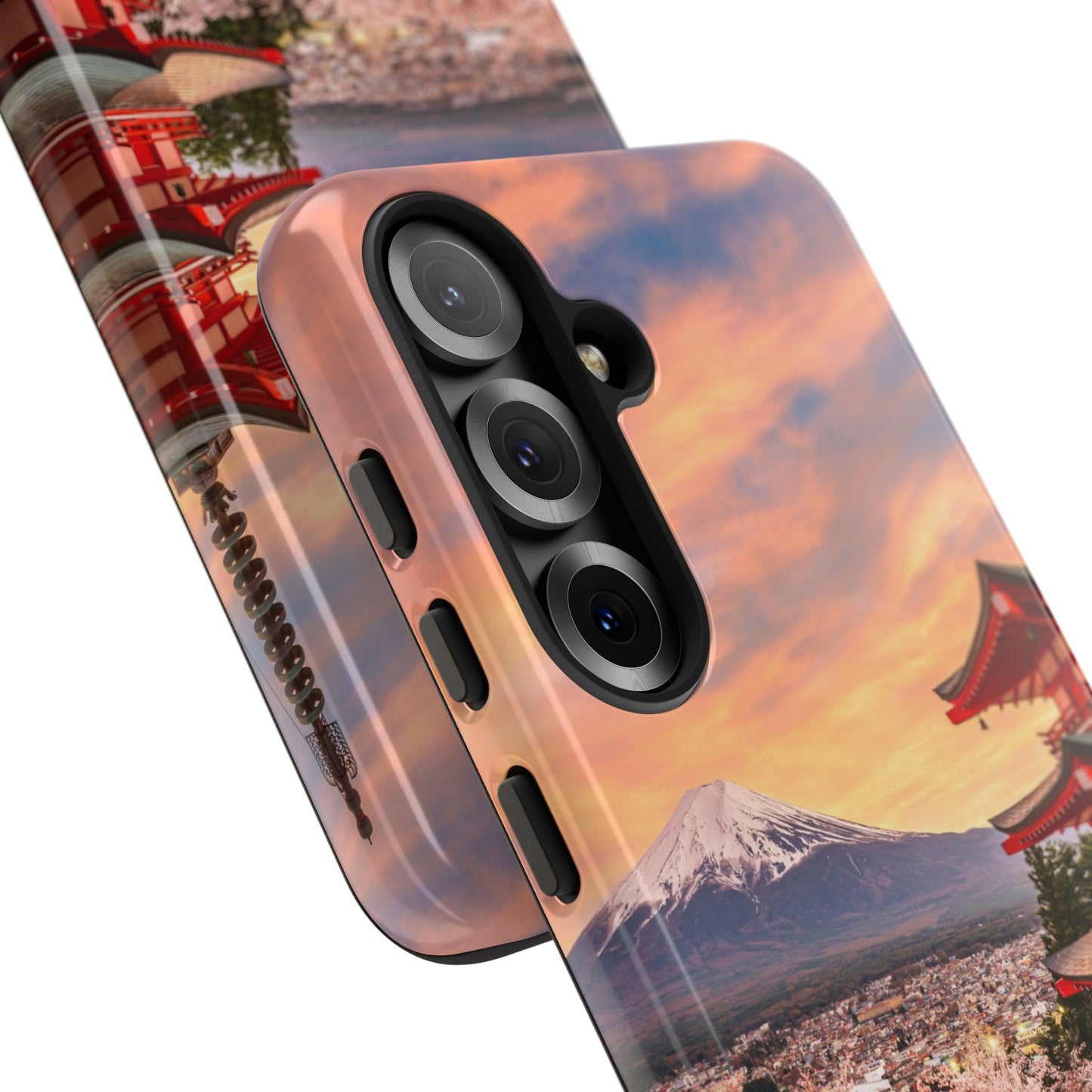 Cherry Blossoms Mt. Fuji phone case for iPhone, Galaxy and Pixel devices