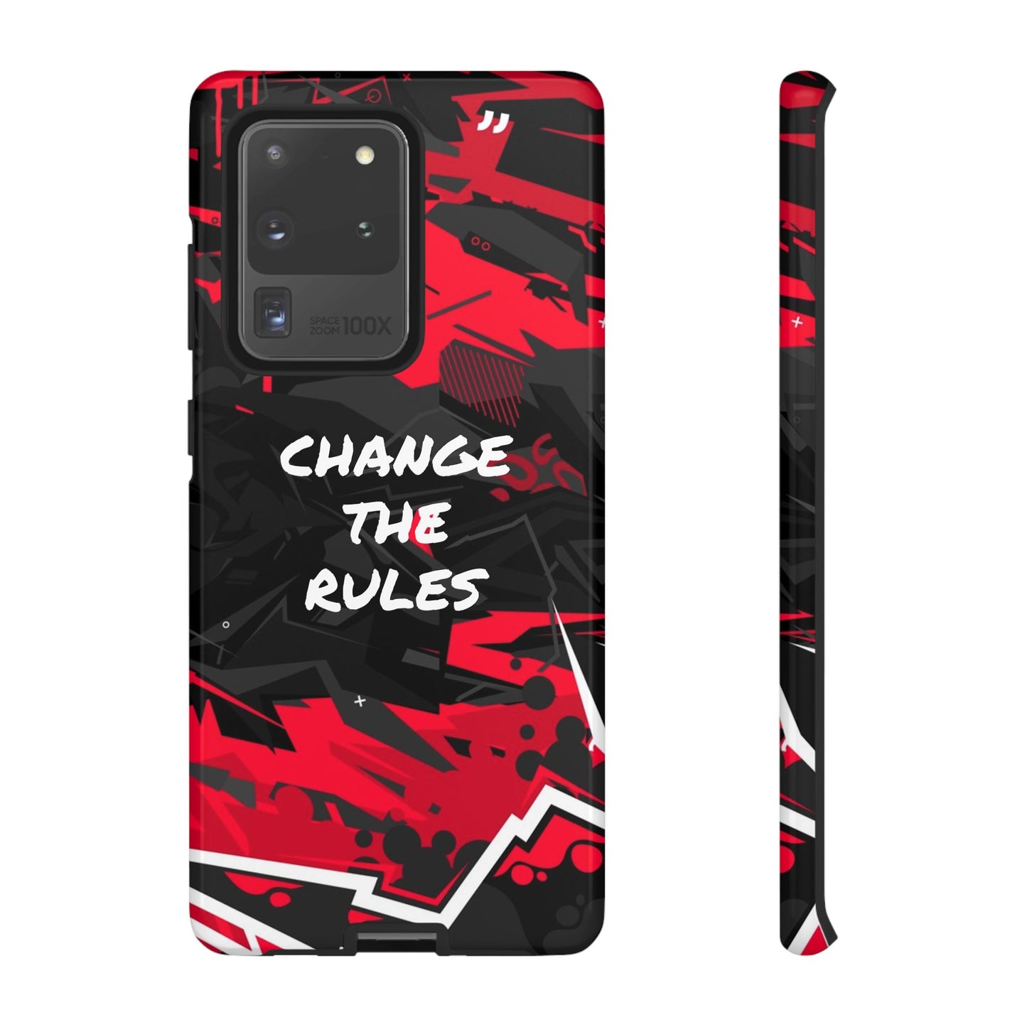 Verander de regels: stevige hoes voor iPhone-, Galaxy- en Pixel-apparaten