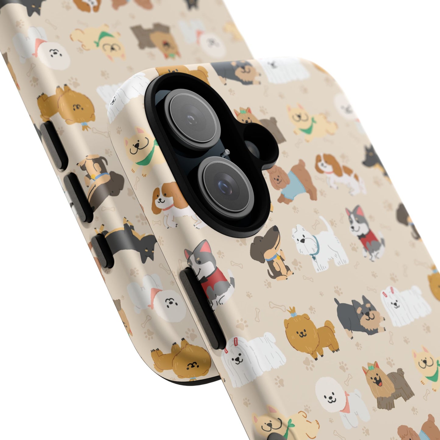 Cute Dogs: Tough Case for iPhone, Samsung Galaxy and Google Pixel devices