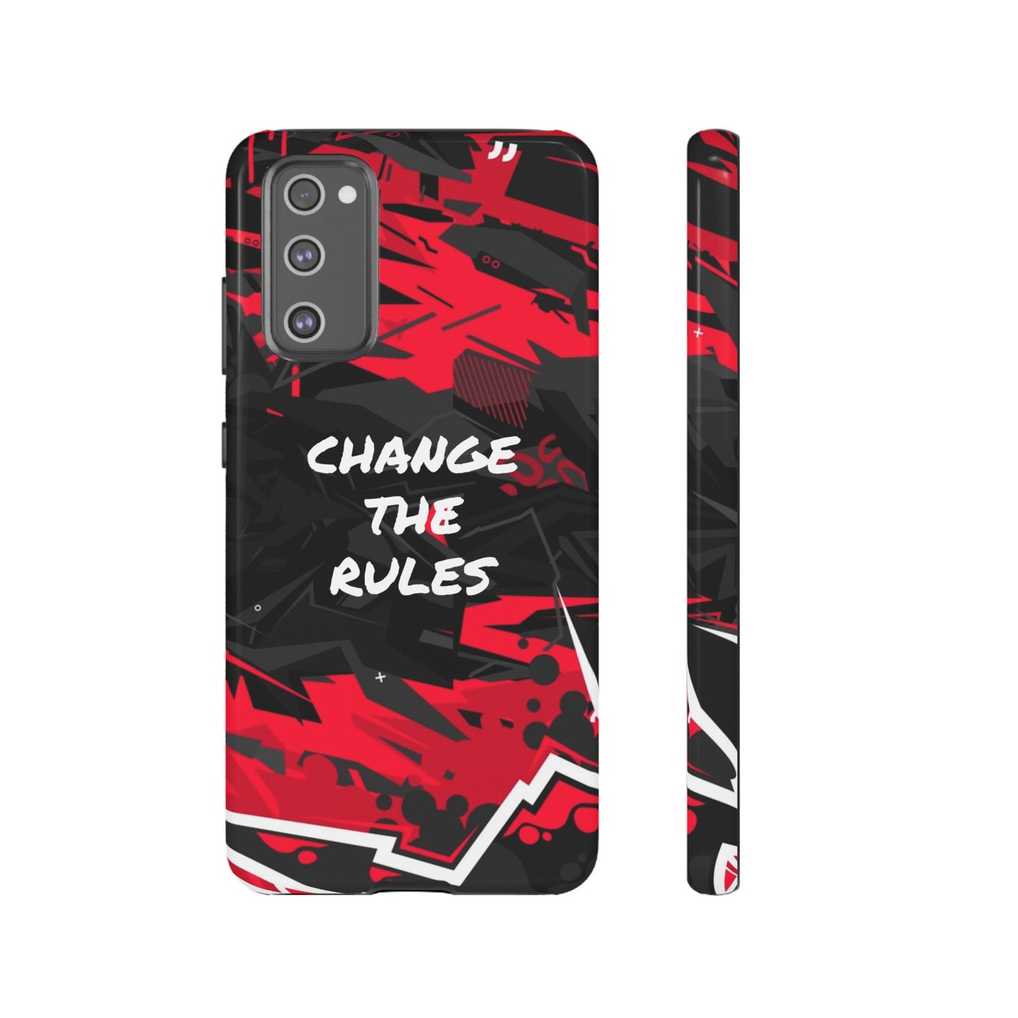 Verander de regels: stevige hoes voor iPhone-, Galaxy- en Pixel-apparaten