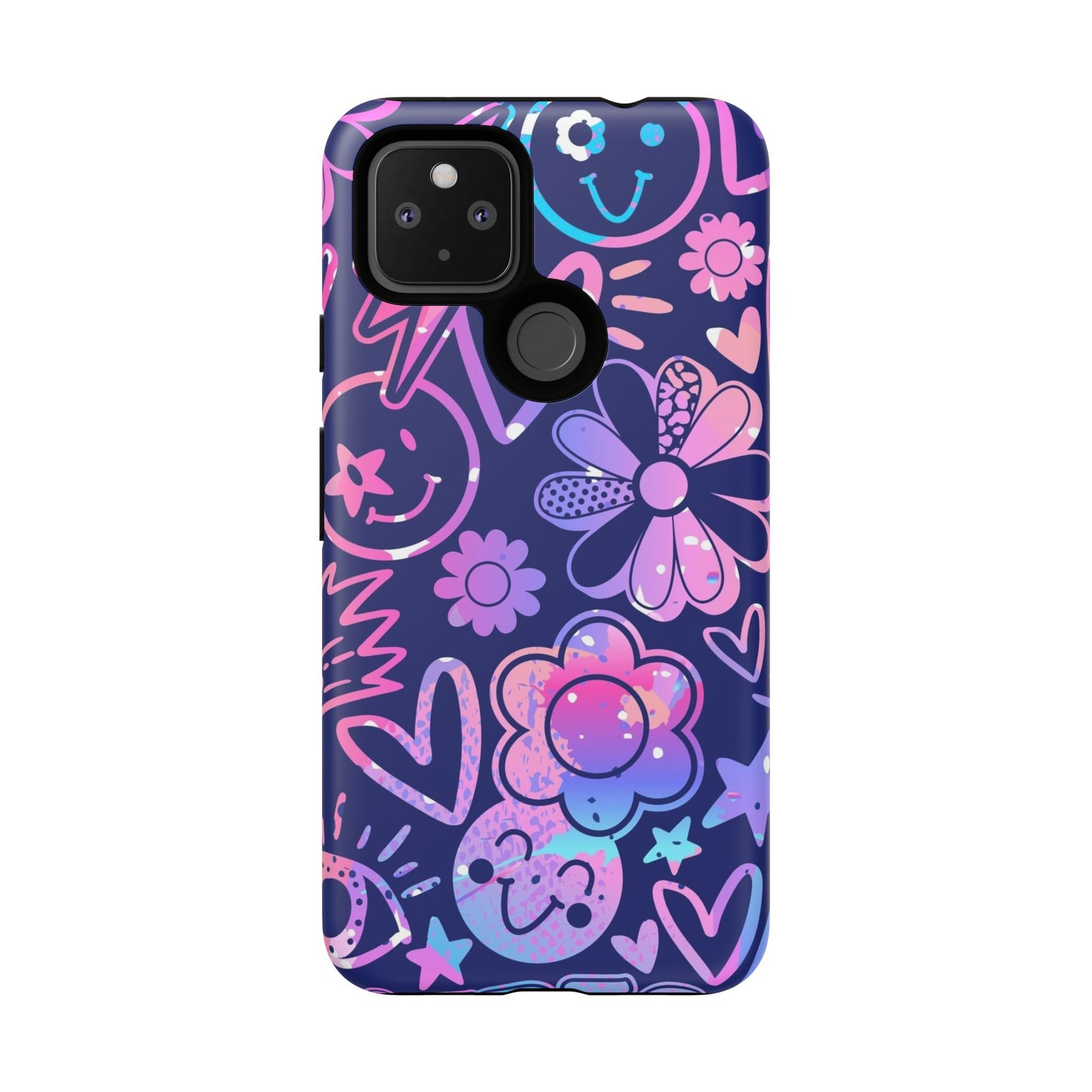 Live Inspired: Purple Tough Case for iPhone, Samsung Galaxy and Google Pixel devices