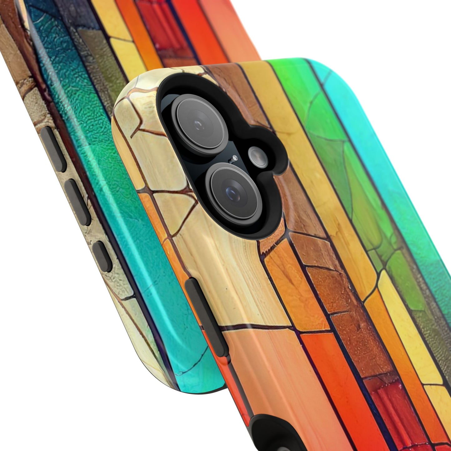 Stained Glass Design MagSafe Case for iPhone