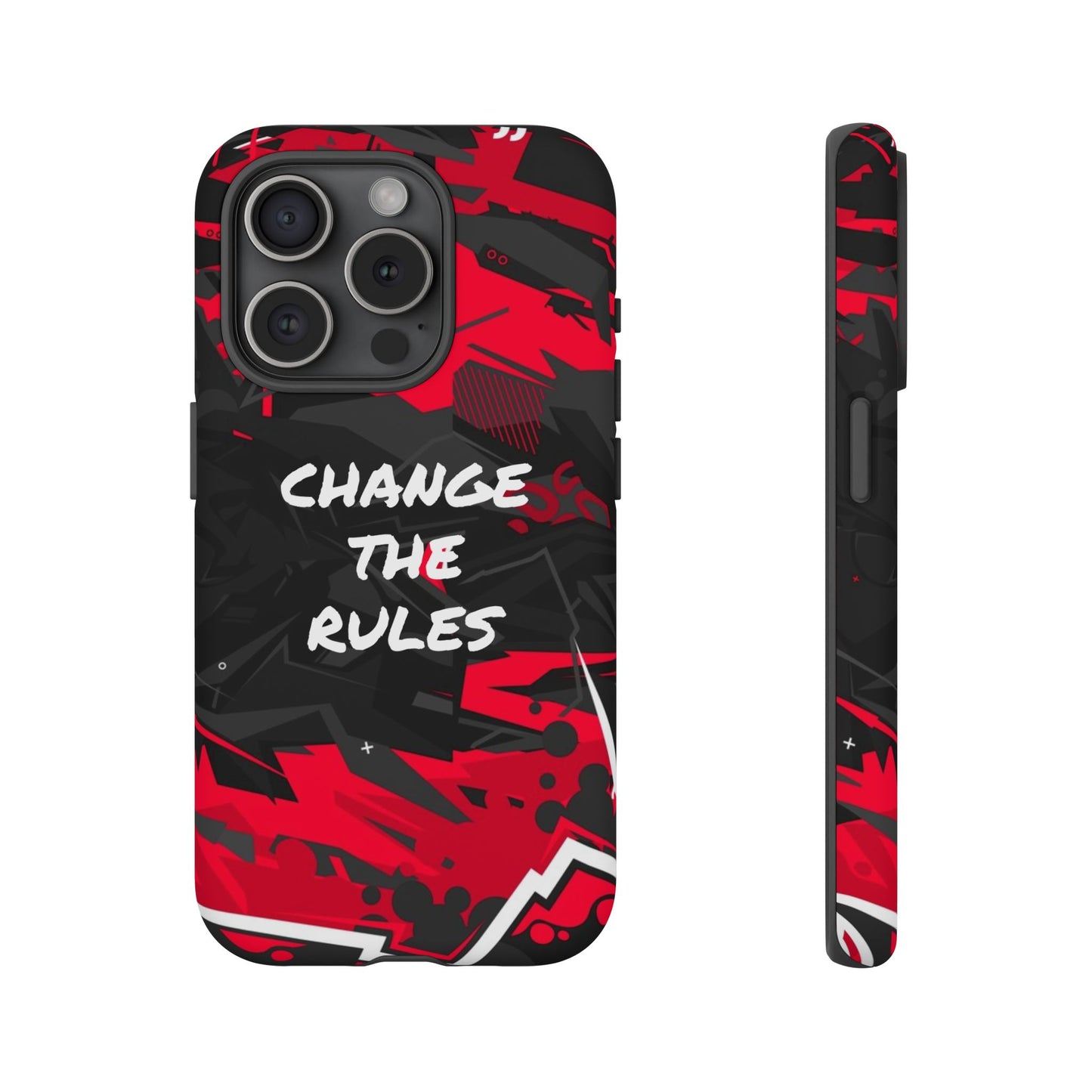 Verander de regels: stevige hoes voor iPhone-, Galaxy- en Pixel-apparaten