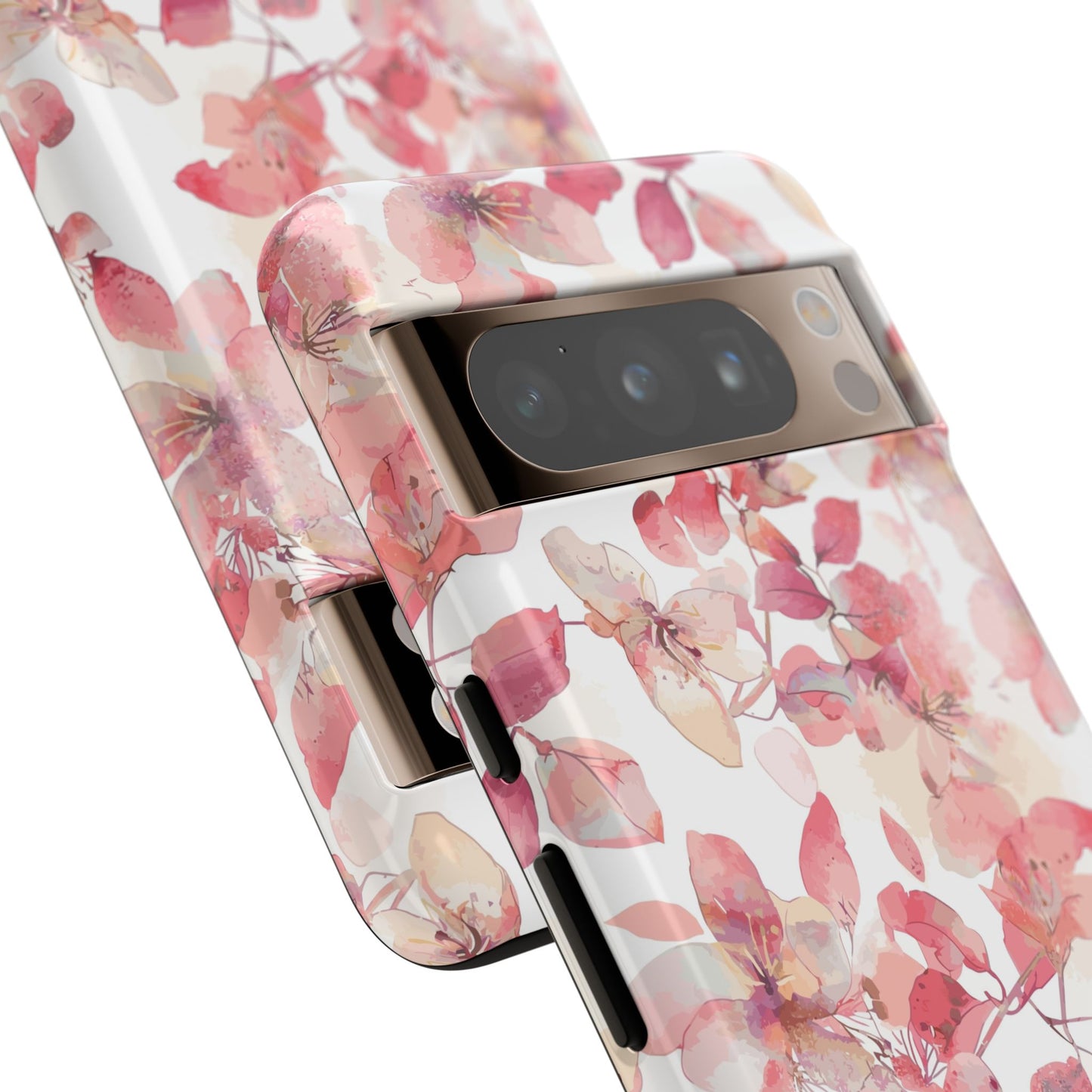 Watercolor Flowers: Tough Case for iPhone, Samsung Galaxy and Google Pixel devices