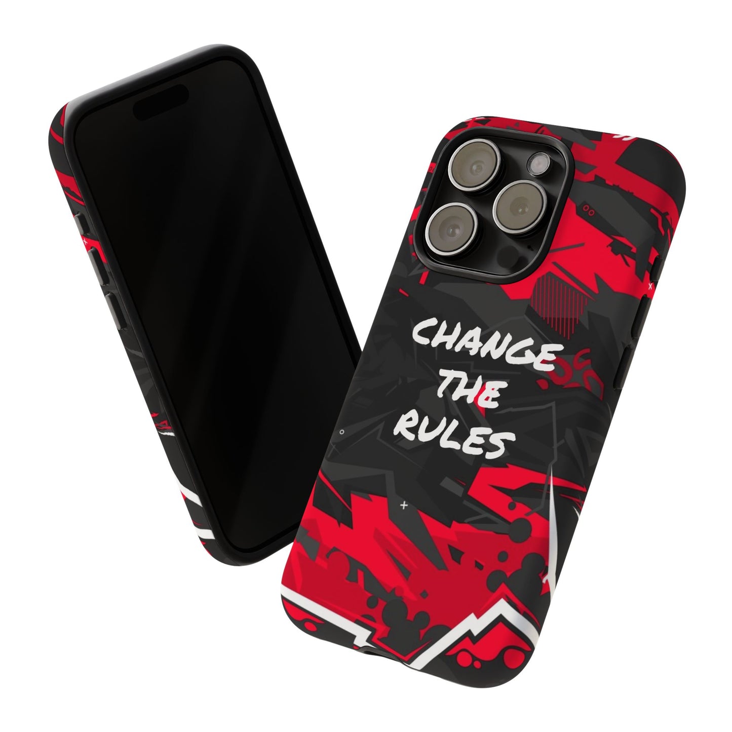 Verander de regels: stevige hoes voor iPhone-, Galaxy- en Pixel-apparaten