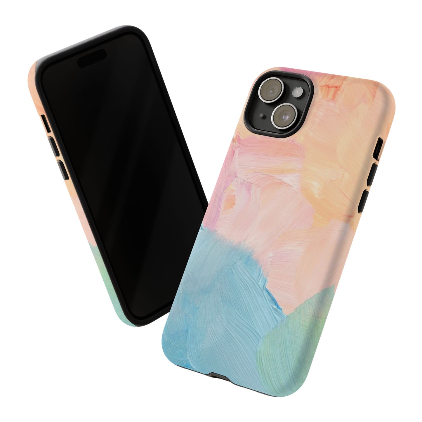 Watercolors: Tough case for iPhone, Samsung Galaxy and Pixel devices