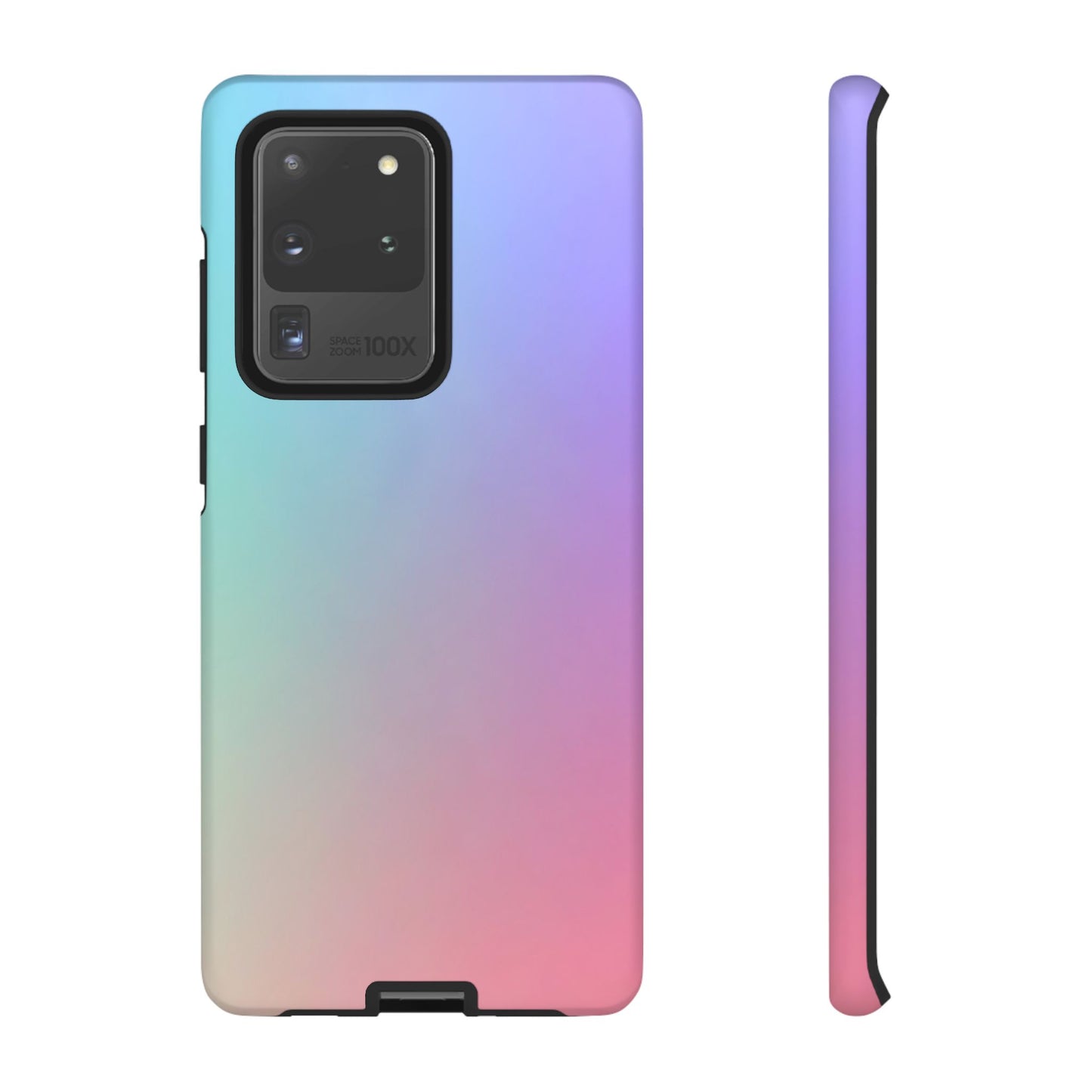 Cotton Candy: Quadcolor Pastel Gradient Tough Case for iPhone, Samsung Galaxy and Google Pixel devices