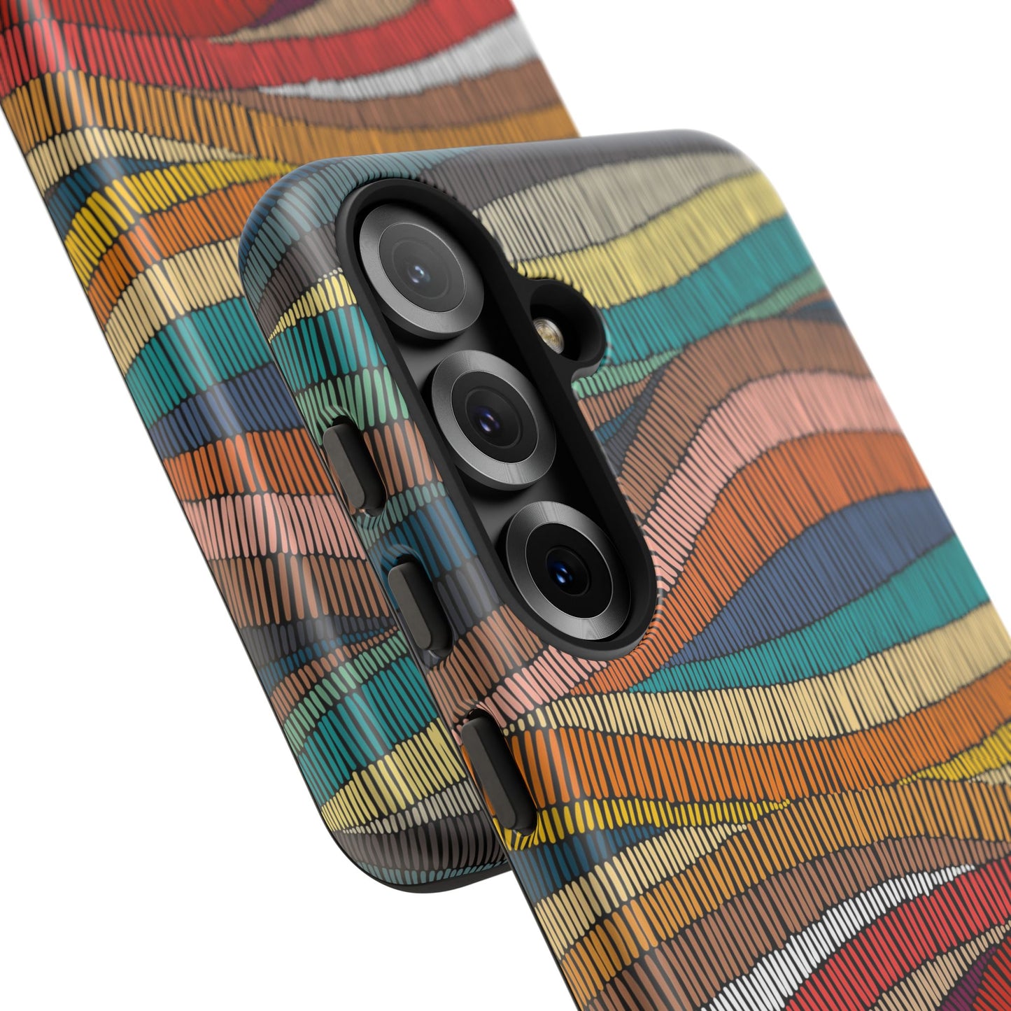 Threaded Harmony: Tapestry-inspired Phone Case for iPhone, Samsung Galaxy and Google Pixel devices