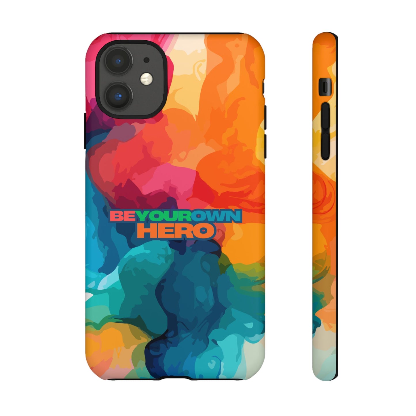 Be Your Own Hero: Tough Case for iPhone, Samsung Galaxy and Google Pixel