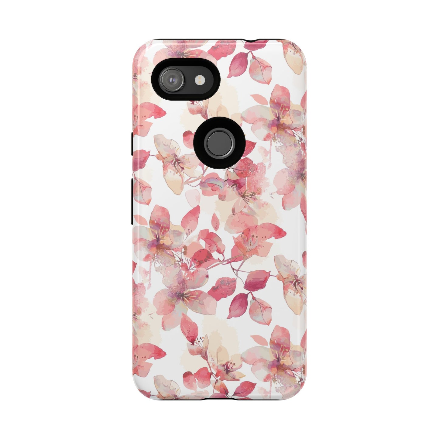 Watercolor Flowers: Tough Case for iPhone, Samsung Galaxy and Google Pixel devices