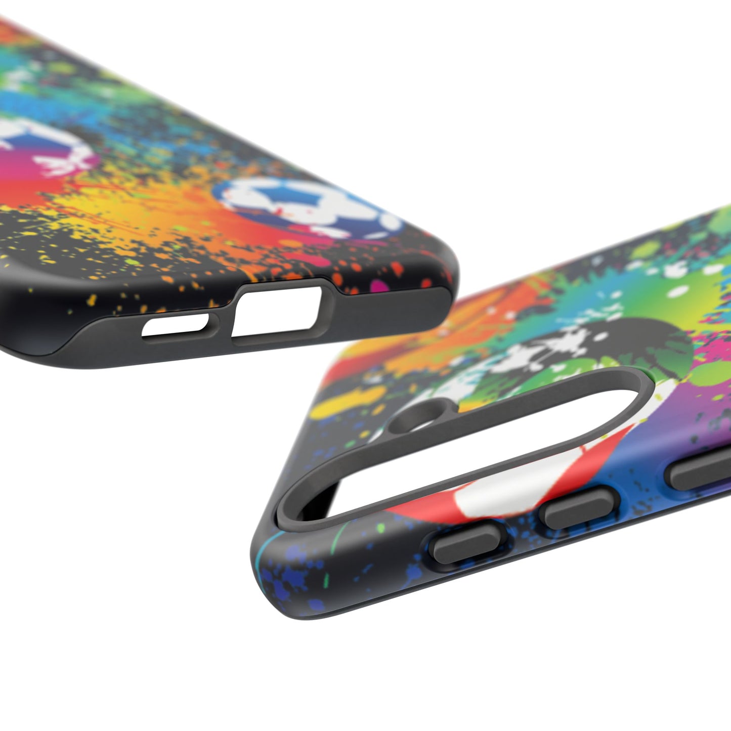 Footballer's Phone Case: Vibrant Case for iPhone, Samsung Galaxy and Google Pixel devices