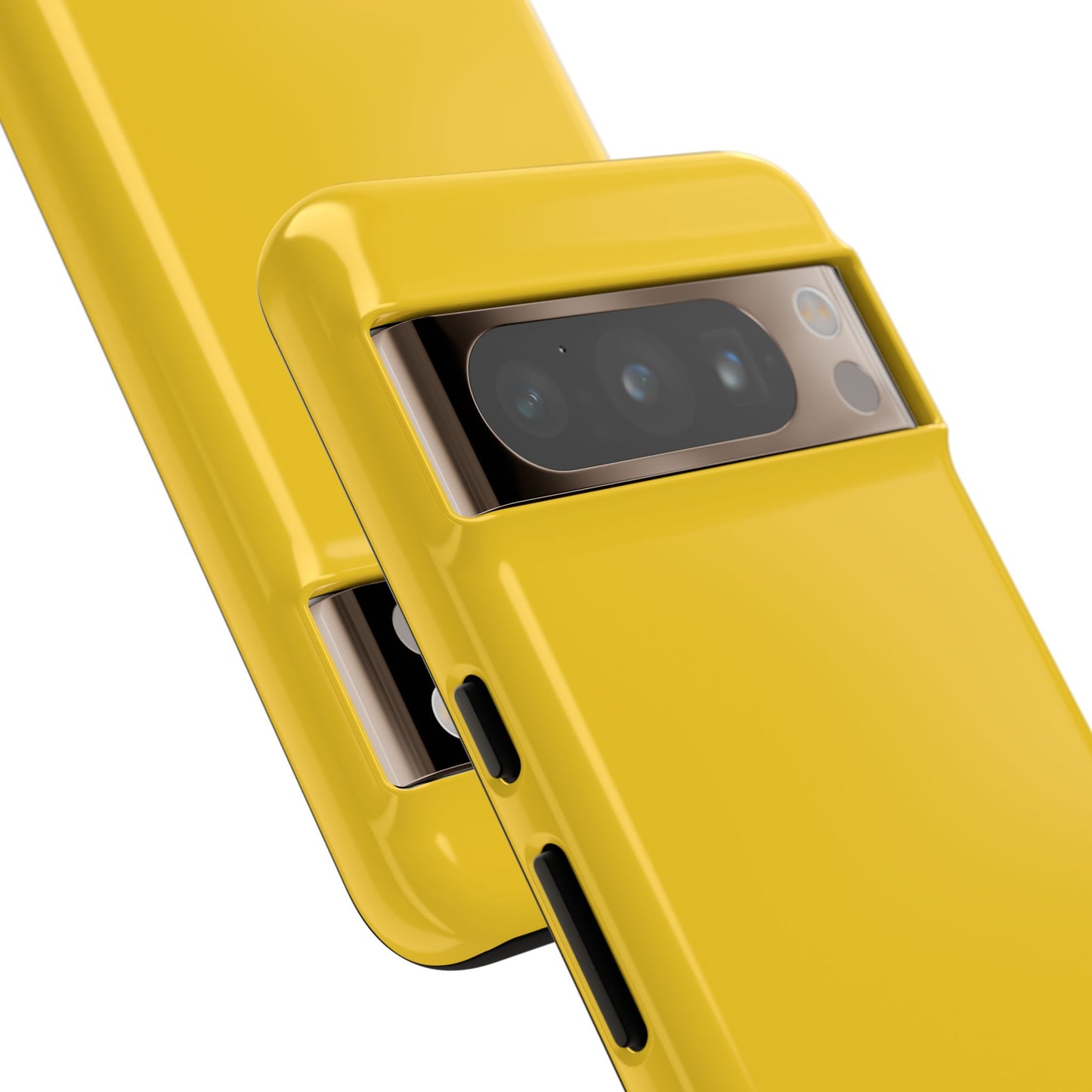 Luscious Yellow: Plain Sunburst-Inspired Color for iPhone, Samsung Galaxy and Google Pixel devices