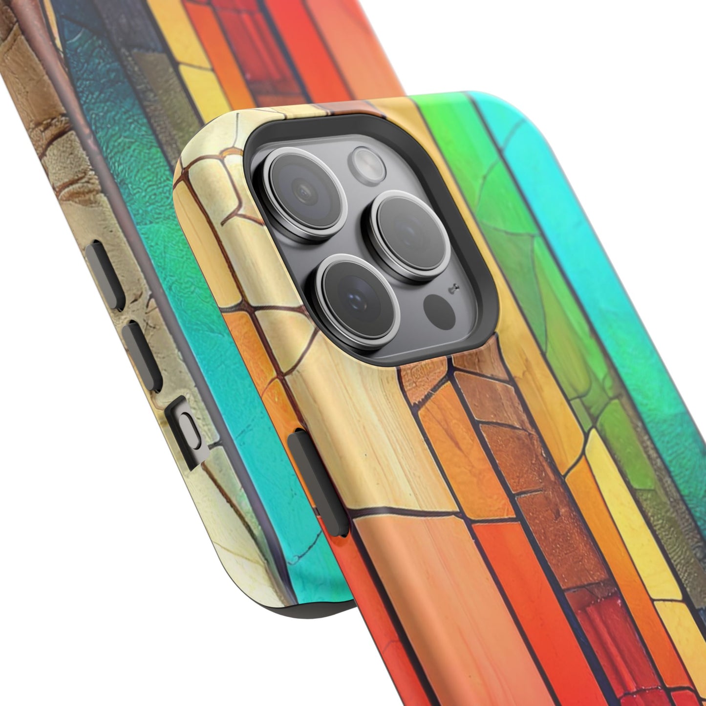 Stained Glass Design MagSafe Case for iPhone