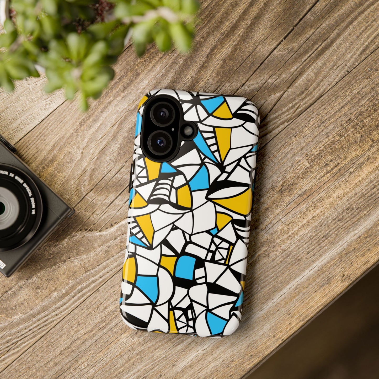 Abstract Graffiti: Stevige hoesjes voor iPhone, Galaxy en Pixel-apparaten