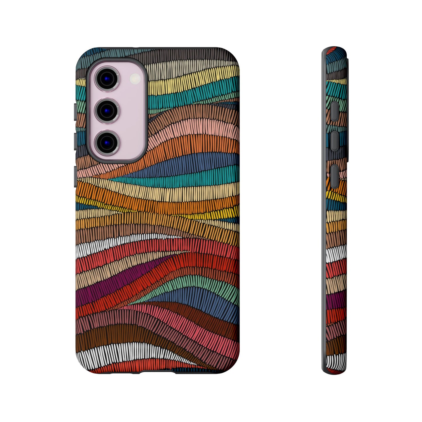 Threaded Harmony: Tapestry-inspired Phone Case for iPhone, Samsung Galaxy and Google Pixel devices
