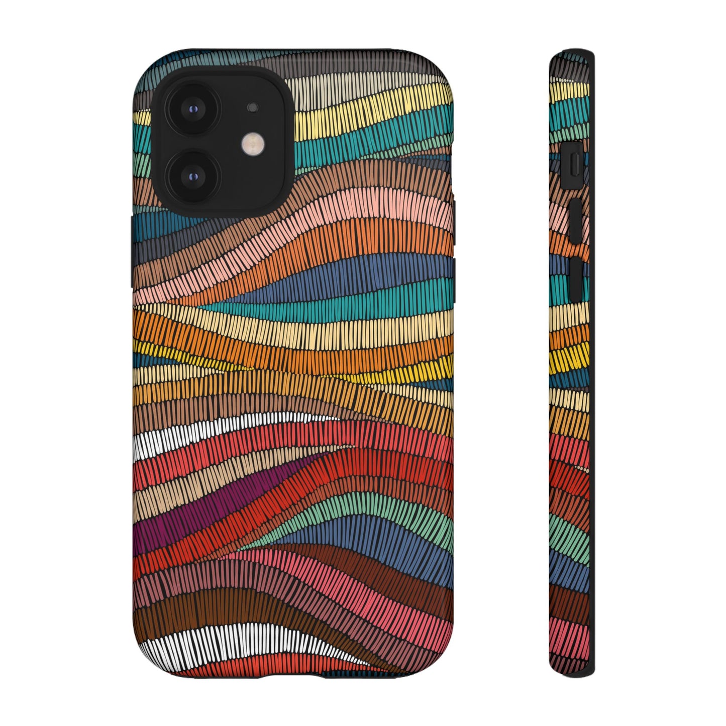 Threaded Harmony: Tapestry-inspired Phone Case for iPhone, Samsung Galaxy and Google Pixel devices
