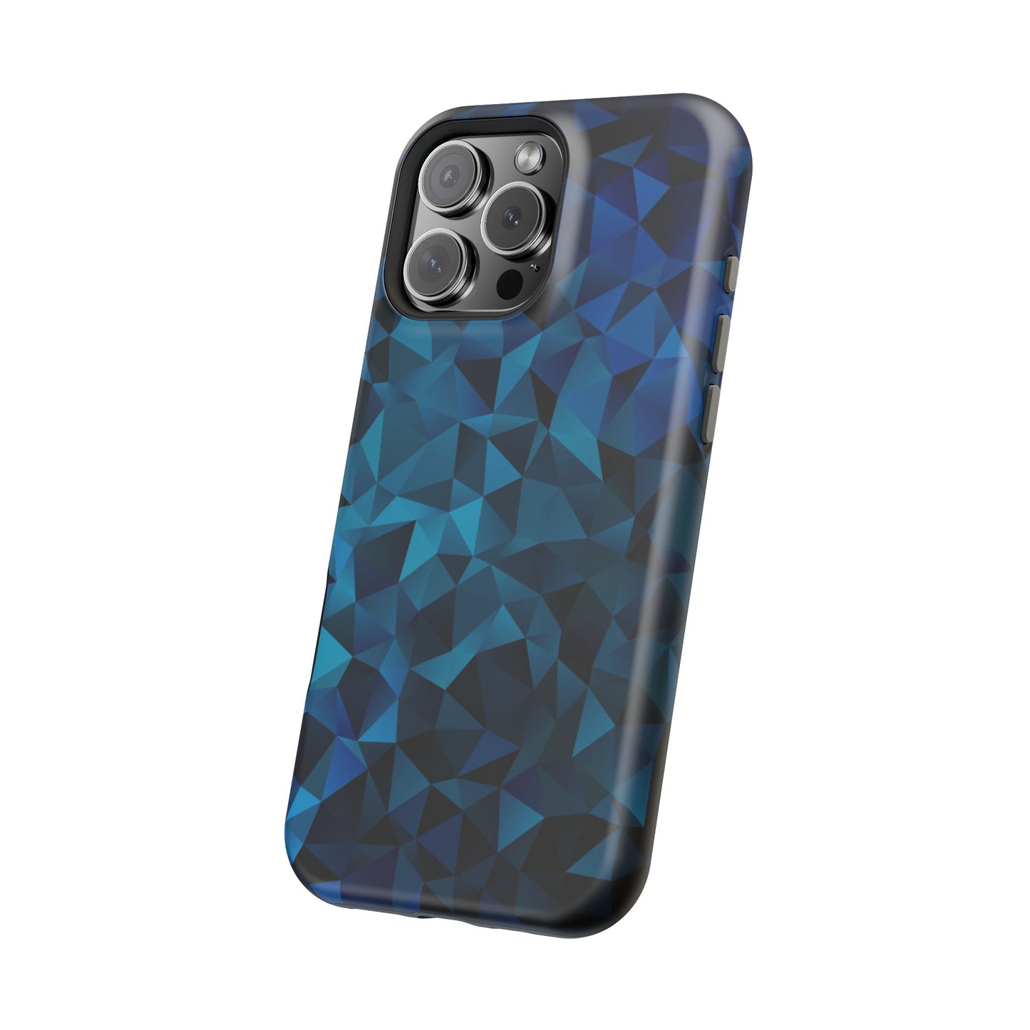 Blue Diamonds (MagSafe version): Elegant phone case for iPhone