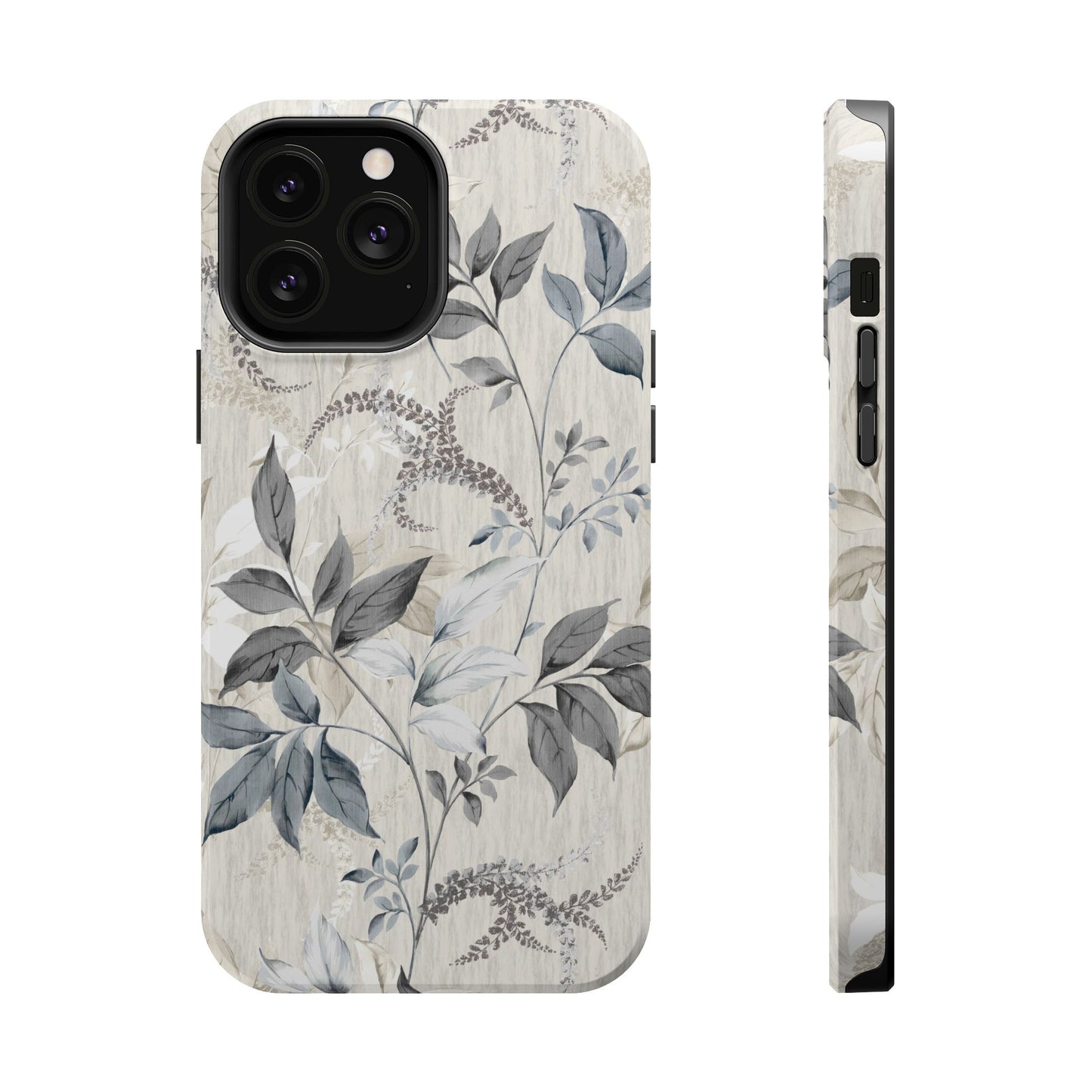 Luxury Leaves (MagSafe version): Artistic case for iPhone, Samsung Galaxy and Google Pixel