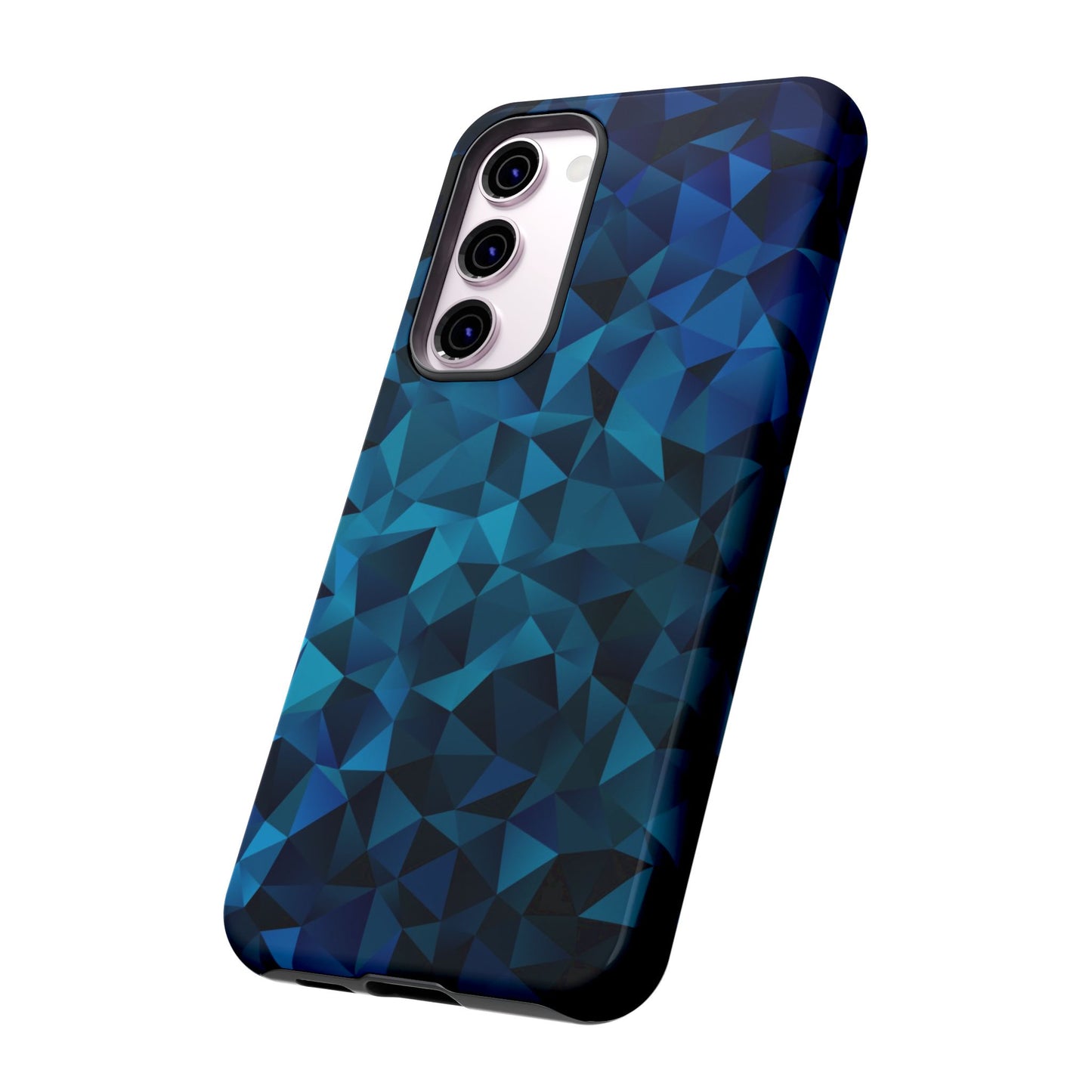 Blue Diamonds: Phone Case with Elegant Prints for iPhone, Samsung Galaxy and Google Pixel devices