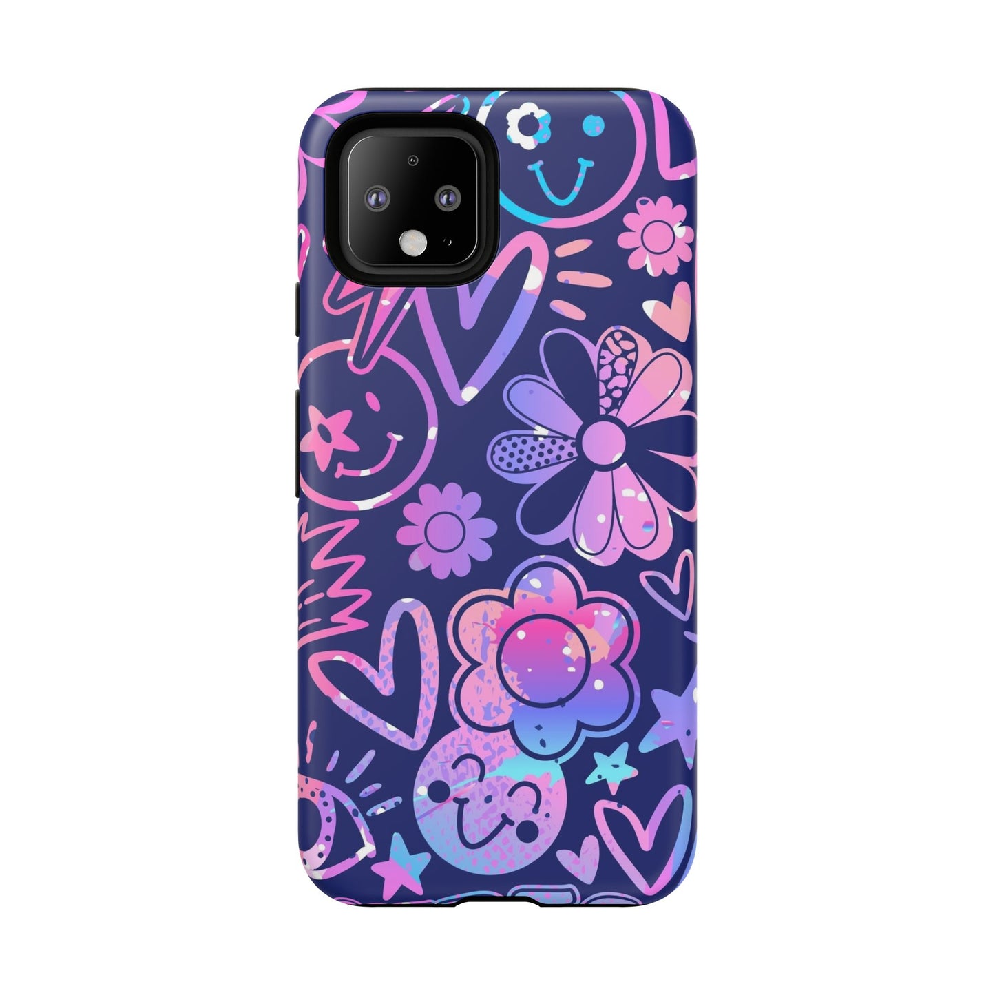 Live Inspired: Purple Tough Case for iPhone, Samsung Galaxy and Google Pixel devices