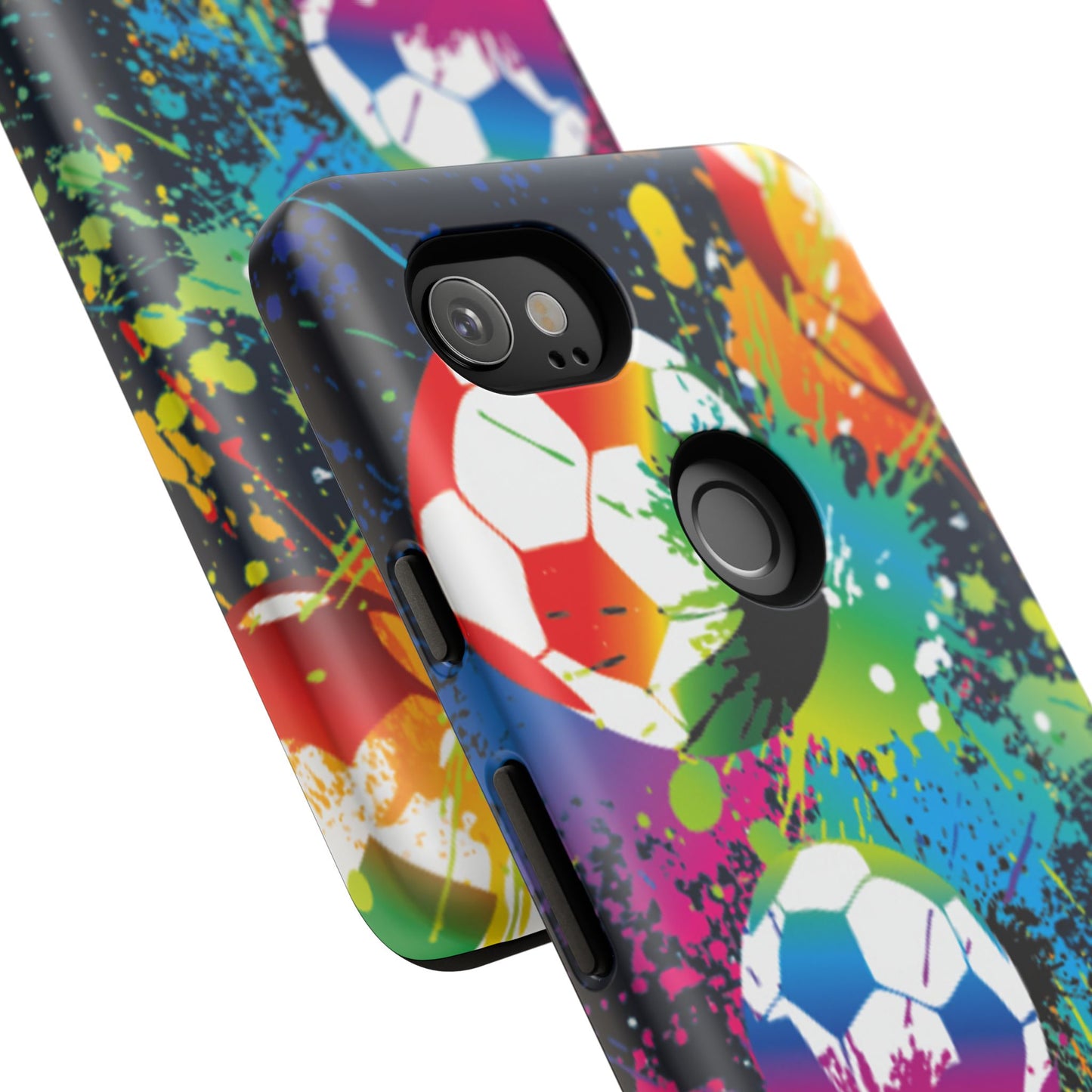 Footballer's Phone Case: Vibrant Case for iPhone, Samsung Galaxy and Google Pixel devices