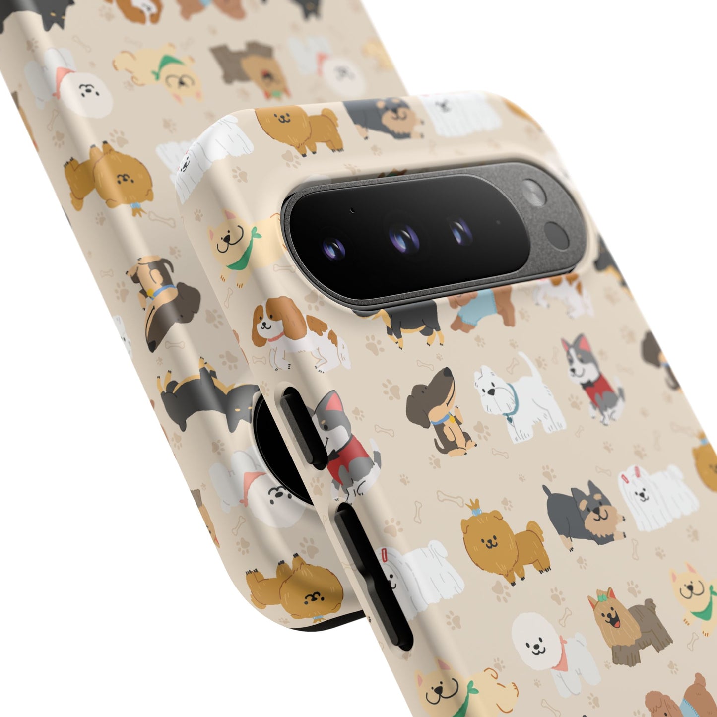 Cute Dogs: Tough Case for iPhone, Samsung Galaxy and Google Pixel devices
