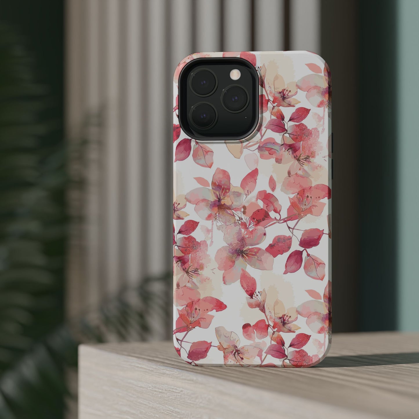Watercolor Flowers: MagSafe case for iPhone