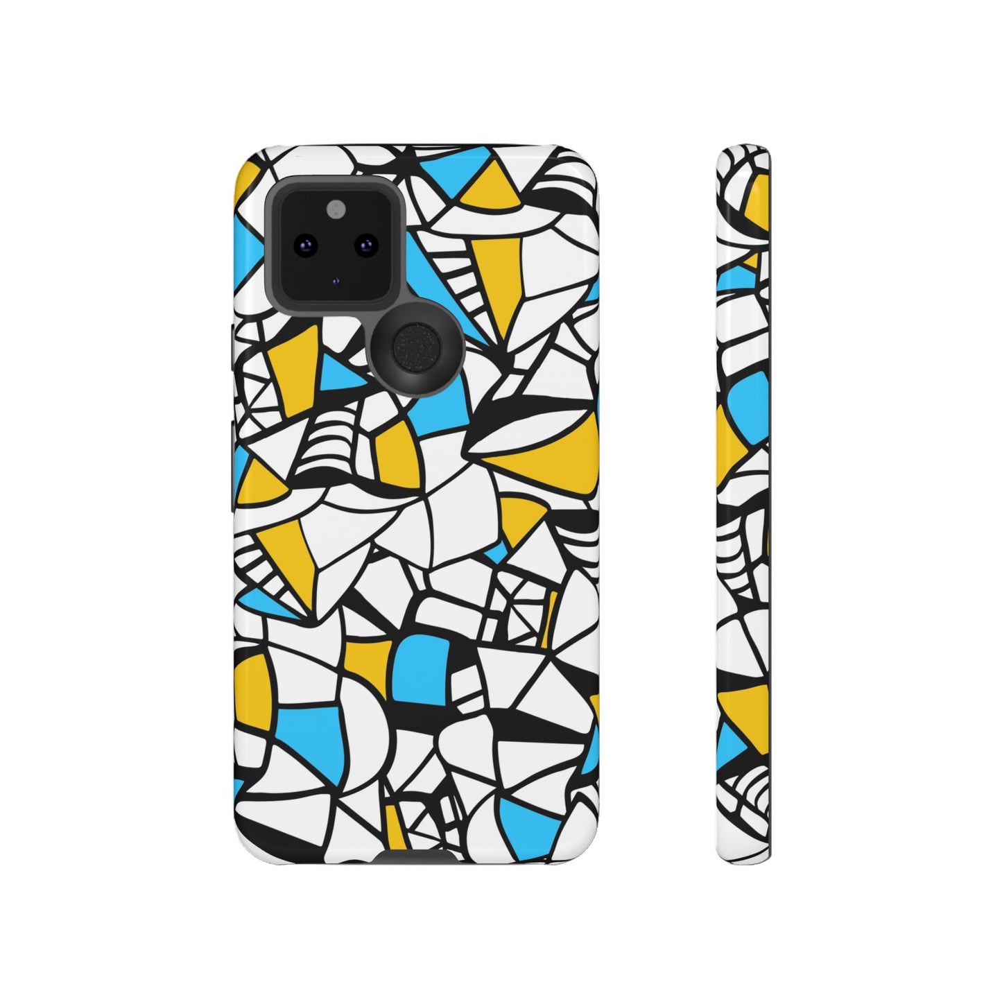 Abstract Graffiti: Stevige hoesjes voor iPhone, Galaxy en Pixel-apparaten