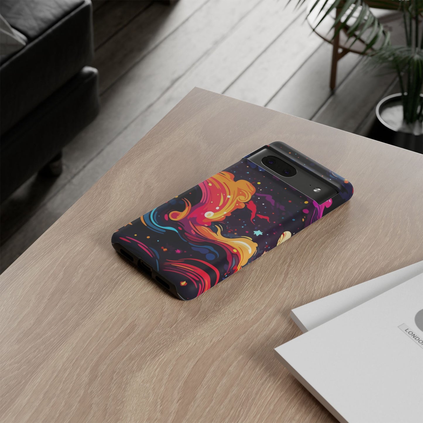 Celestial: Vibrant phone case for iPhone, Samsung Galaxy and Google Pixel devices