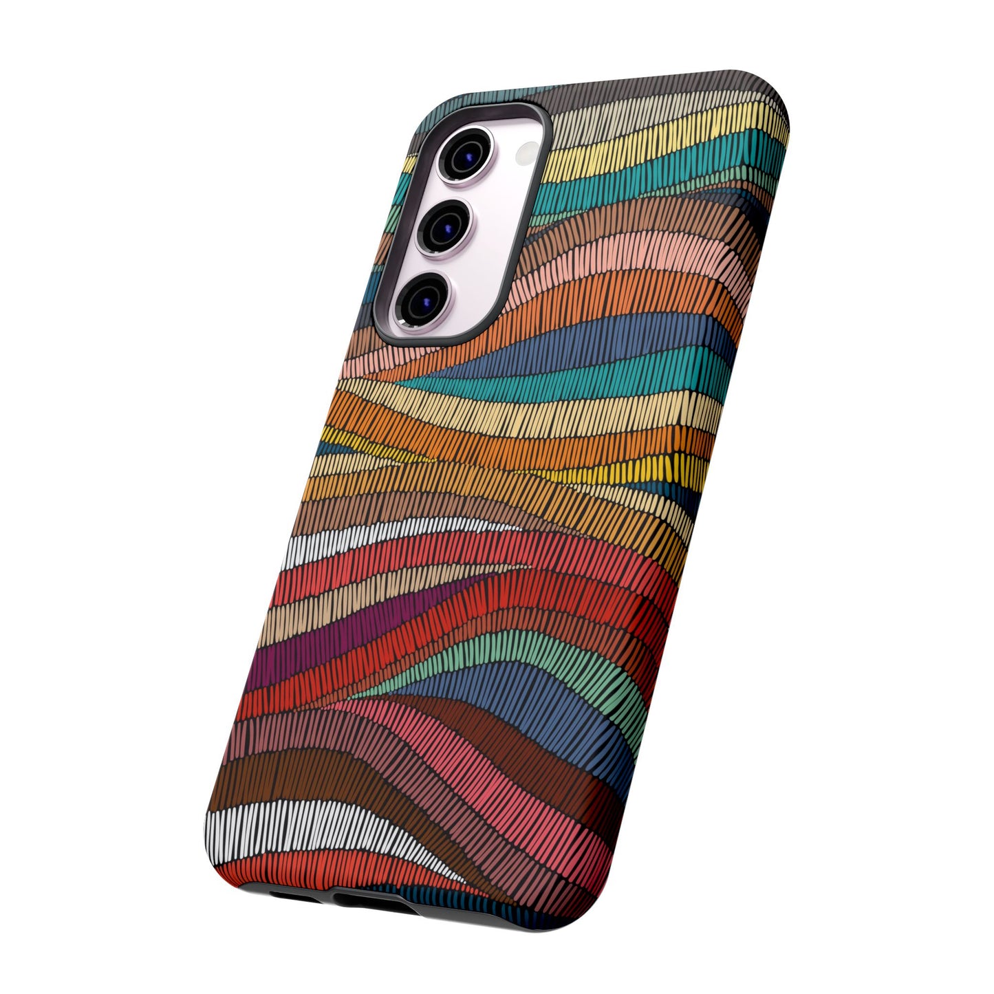 Threaded Harmony: Tapestry-inspired Phone Case for iPhone, Samsung Galaxy and Google Pixel devices