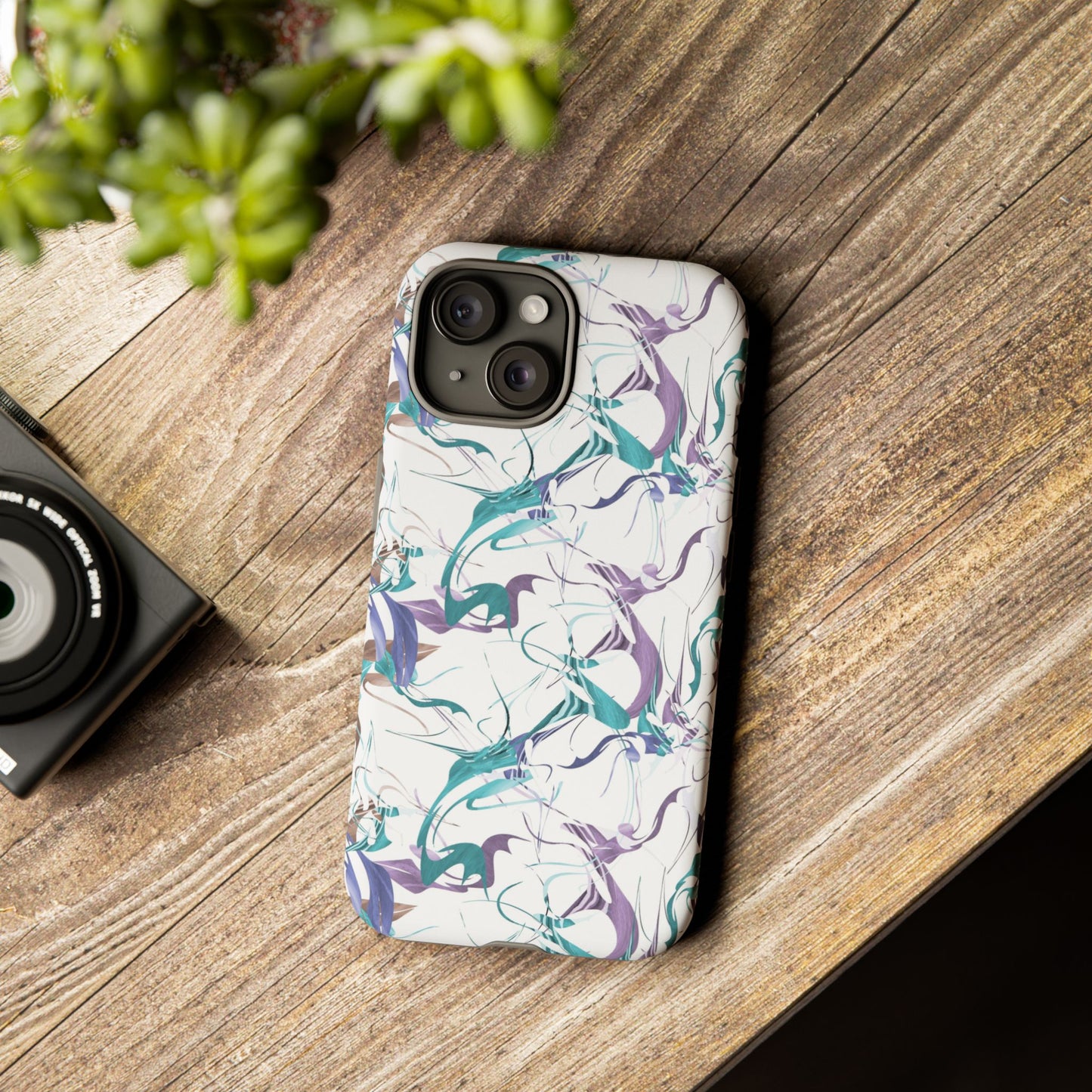 Vector: Abstract Elegant Phone Case for iPhone, Samsung Galaxy and Google Pixel devices