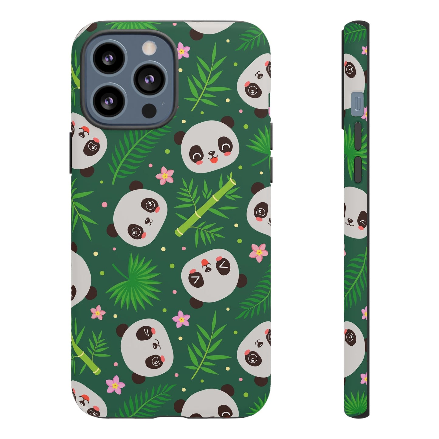 Cute Panda: Tough Case for iPhone, Samsung Galaxy and Google Pixel devices