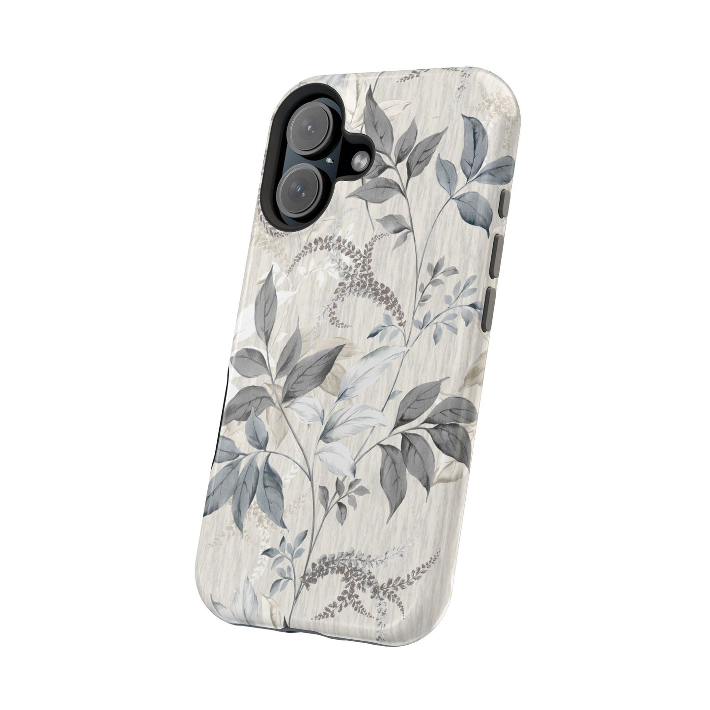 Luxury Leaves (MagSafe version): Artistic case for iPhone, Samsung Galaxy and Google Pixel