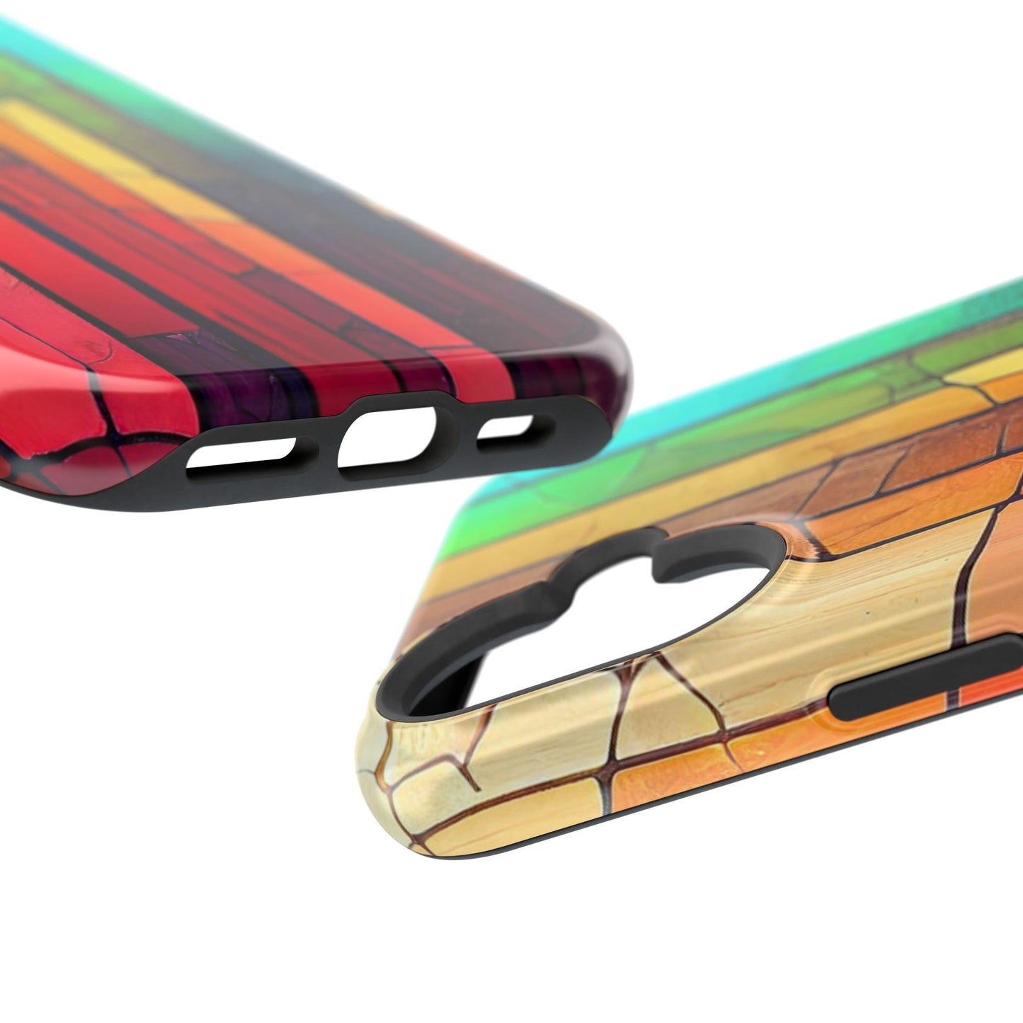Stained Glass Design MagSafe Case for iPhone