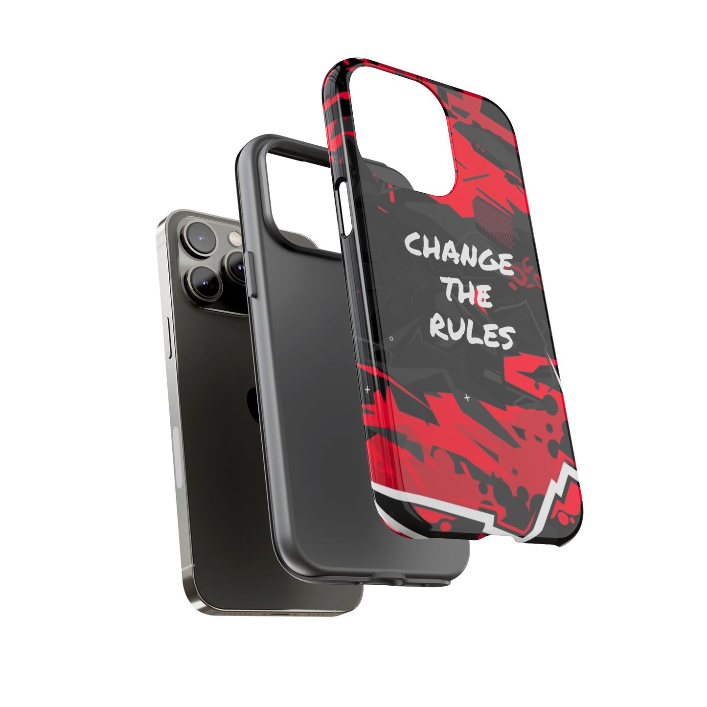 Verander de regels: stevige hoes voor iPhone-, Galaxy- en Pixel-apparaten