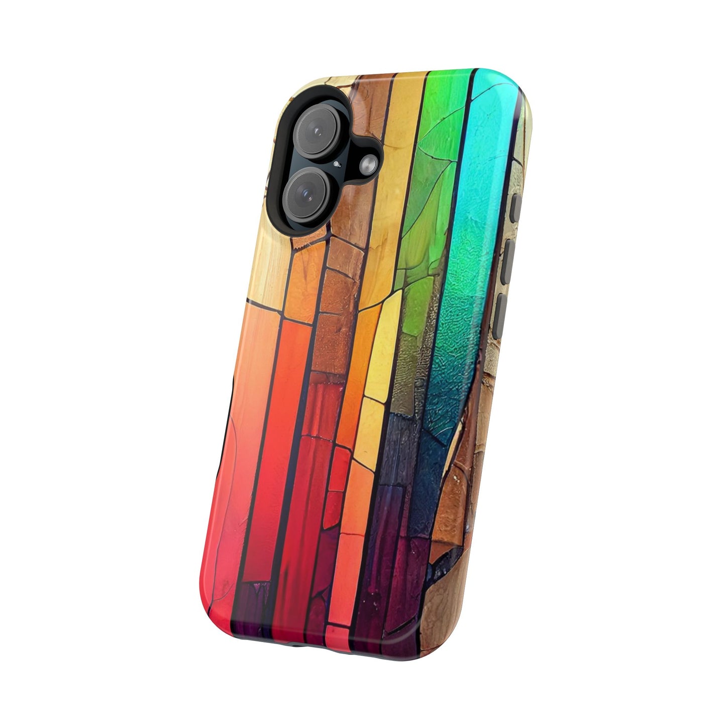 Stained Glass Design MagSafe Case for iPhone