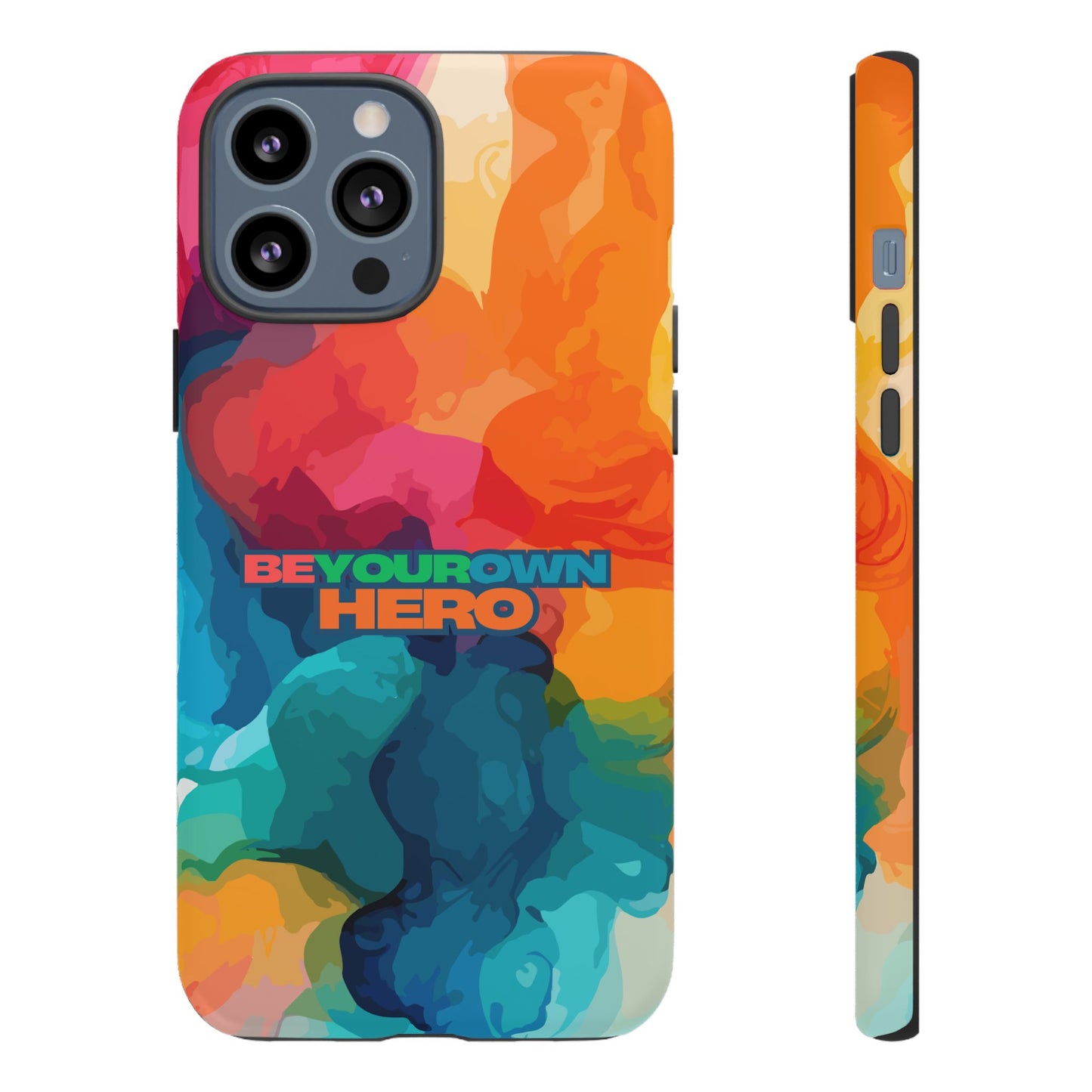 Be Your Own Hero: Tough Case for iPhone, Samsung Galaxy and Google Pixel