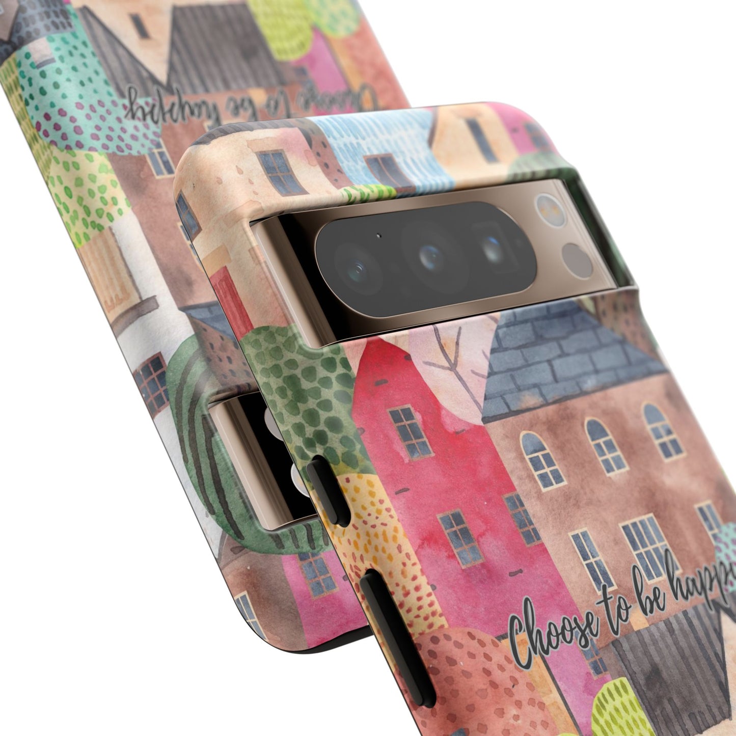 Choose to be Happy: Inspiring Case for iPhone, Samsung Galaxy and Google Pixel devices