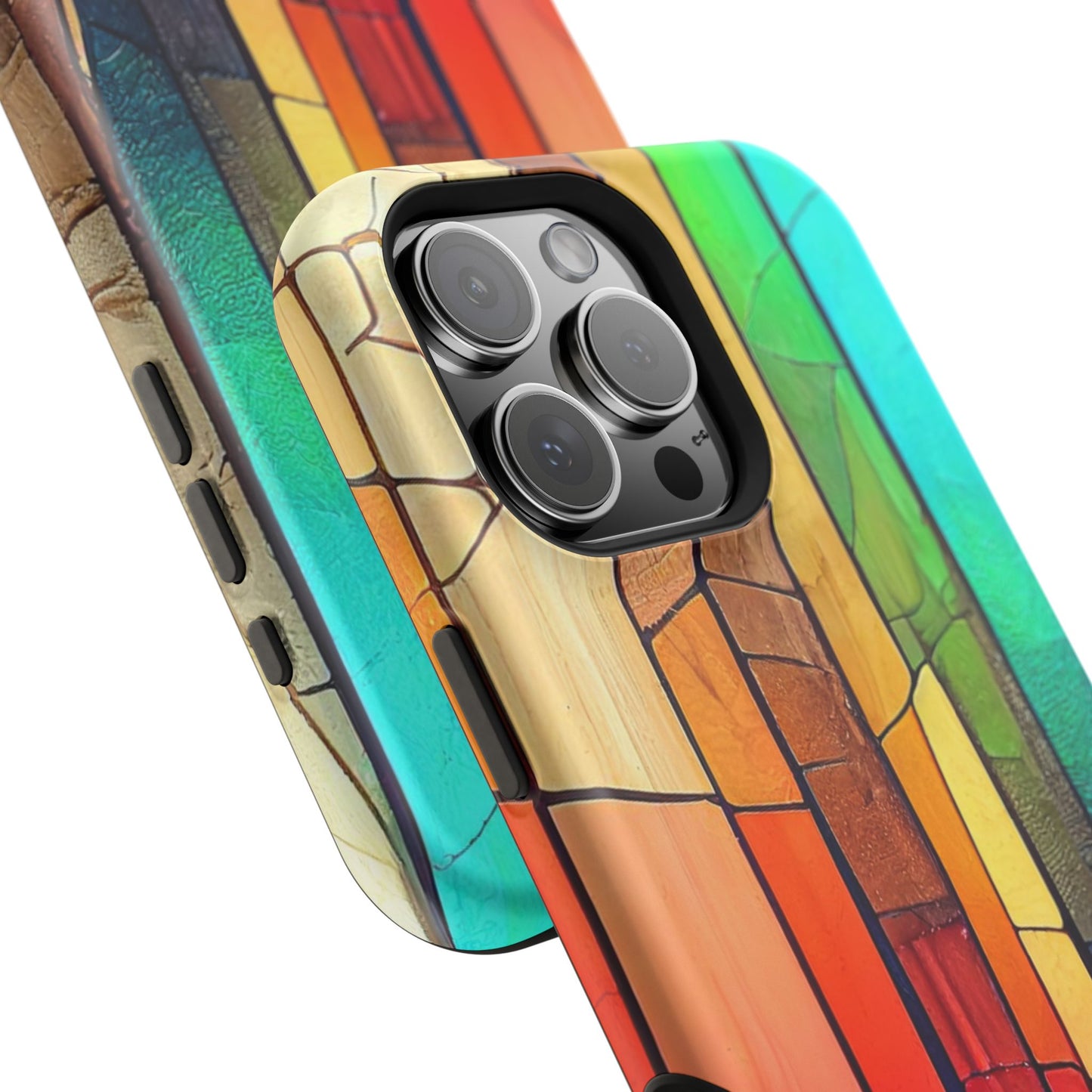 Stained Glass Design MagSafe Case for iPhone