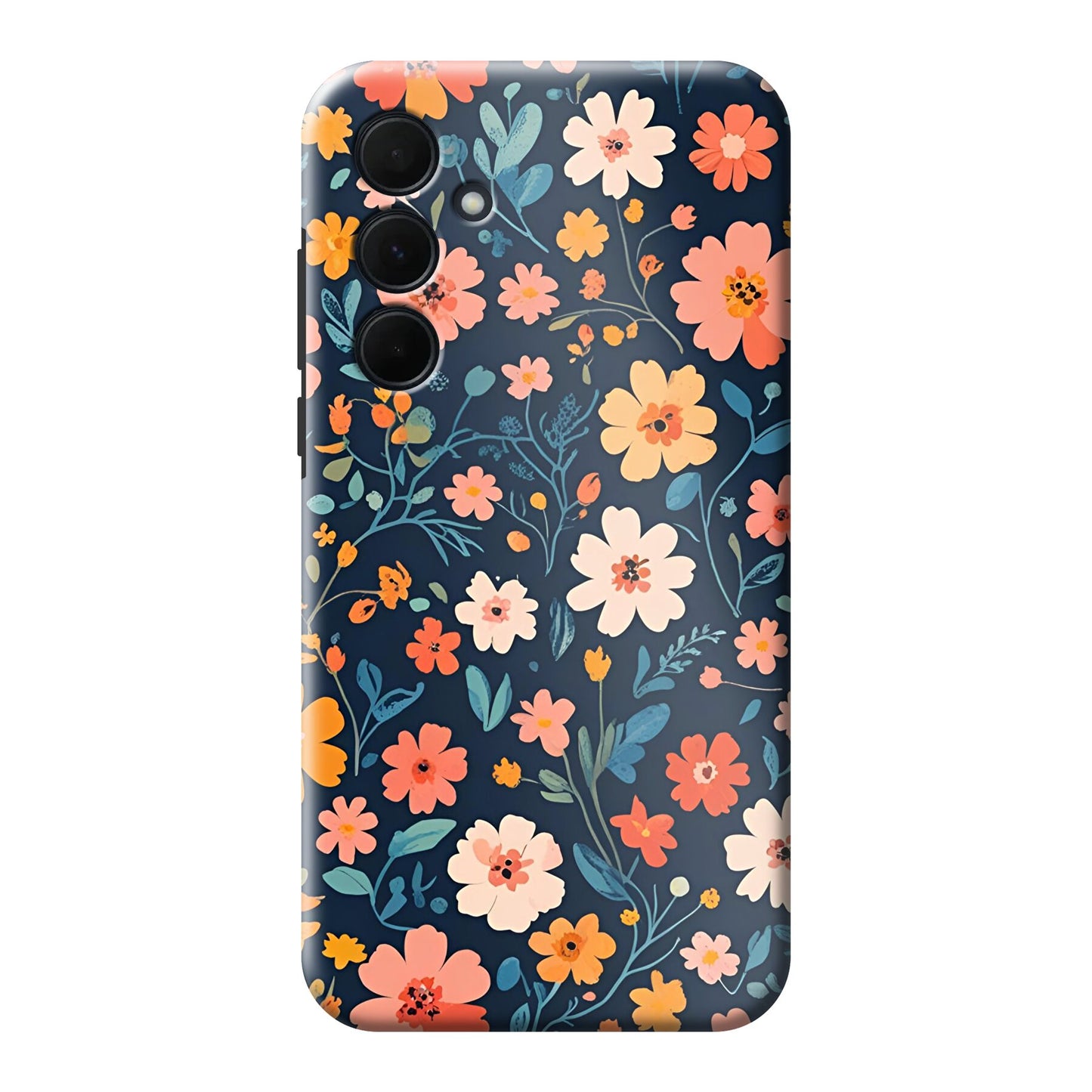 Blossom Blue telefoonhoesje voor Samsung Galaxy A, S en Z-serie