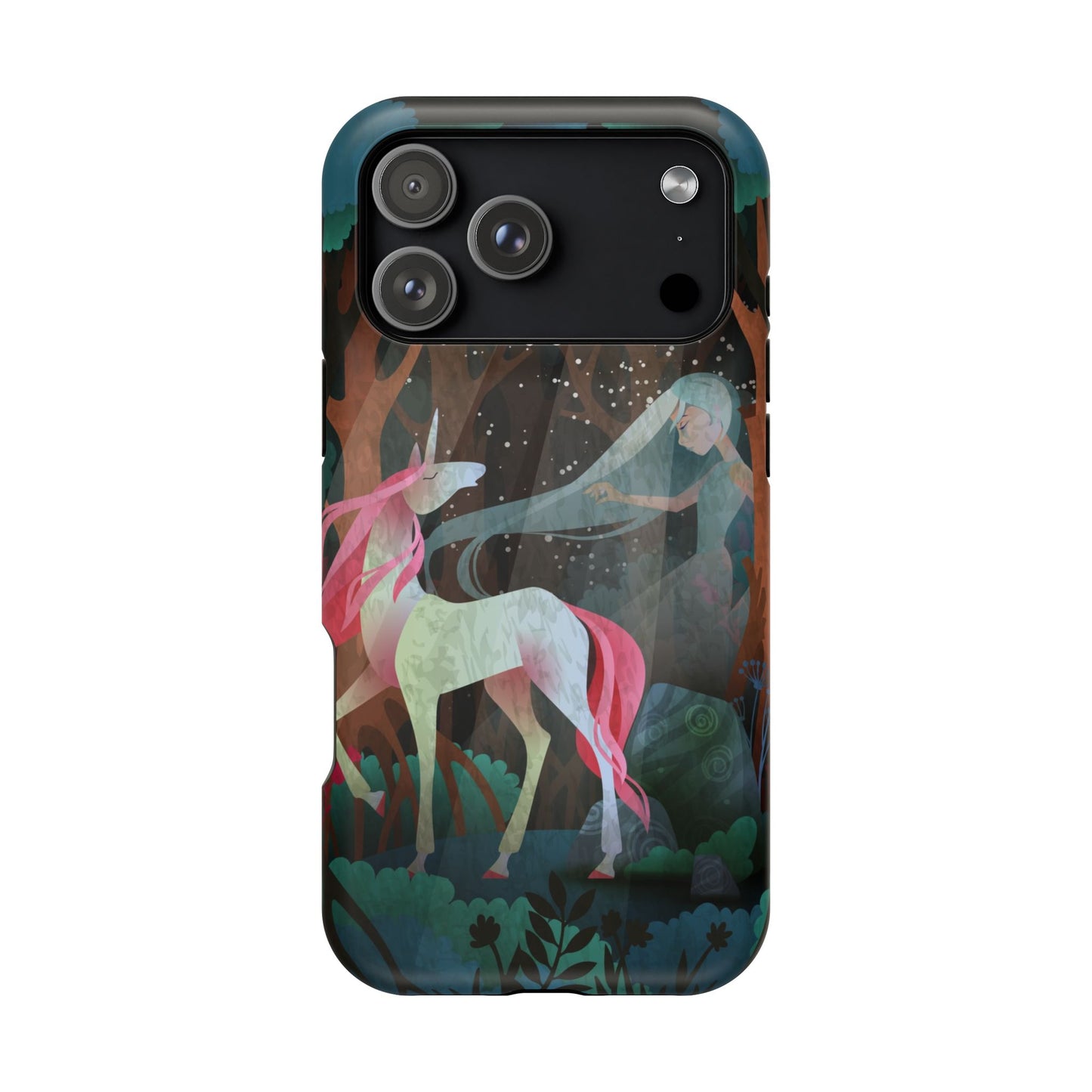 Fairy & Unicorn: Enchanted MagSafe Phone Case for iPhone