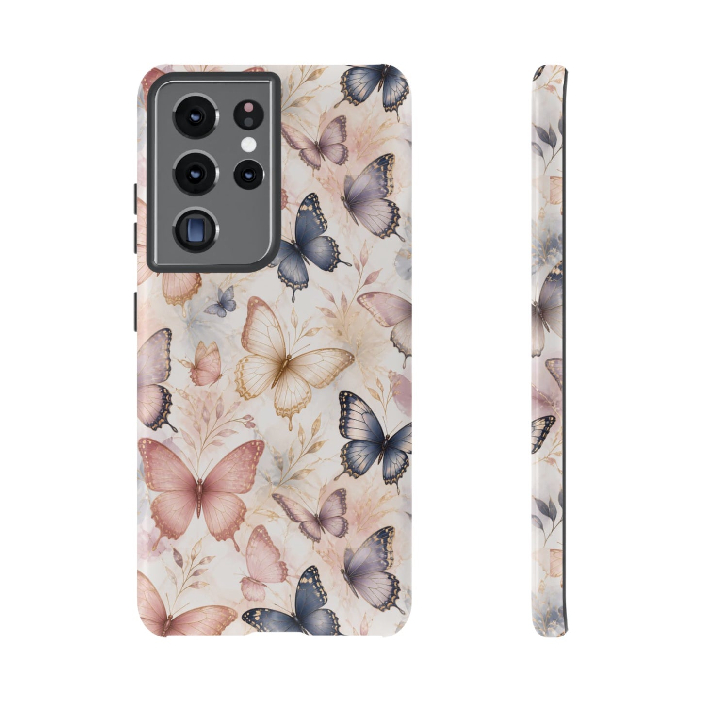 Butterfly Pastels Phone Case: Tough Case for iPhone and Samsung Galaxy devices