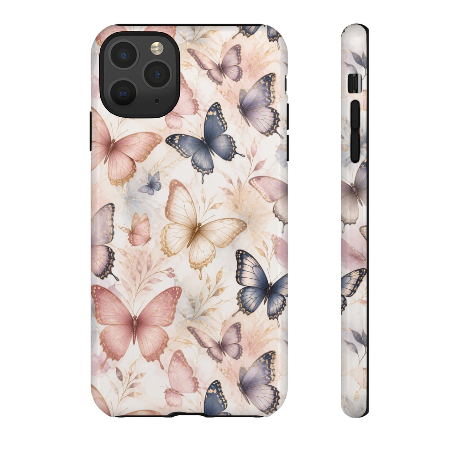 Butterfly Pastels Phone Case: Tough Case for iPhone and Samsung Galaxy devices