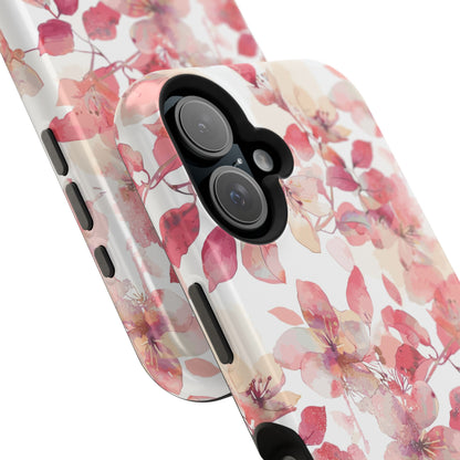 Aquarelbloemen: MagSafe-hoesje voor iPhone