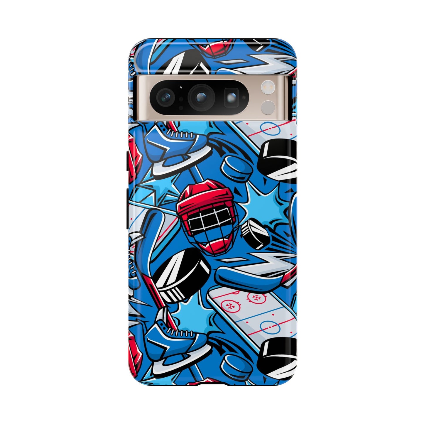 Ice Hockey PowerPlay: Sports-Inspired Phone Case for iPhone, Samsung Galaxy and Google Pixel devices