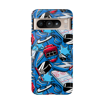 Ice Hockey PowerPlay: Sports-Inspired Phone Case for iPhone, Samsung Galaxy and Google Pixel devices